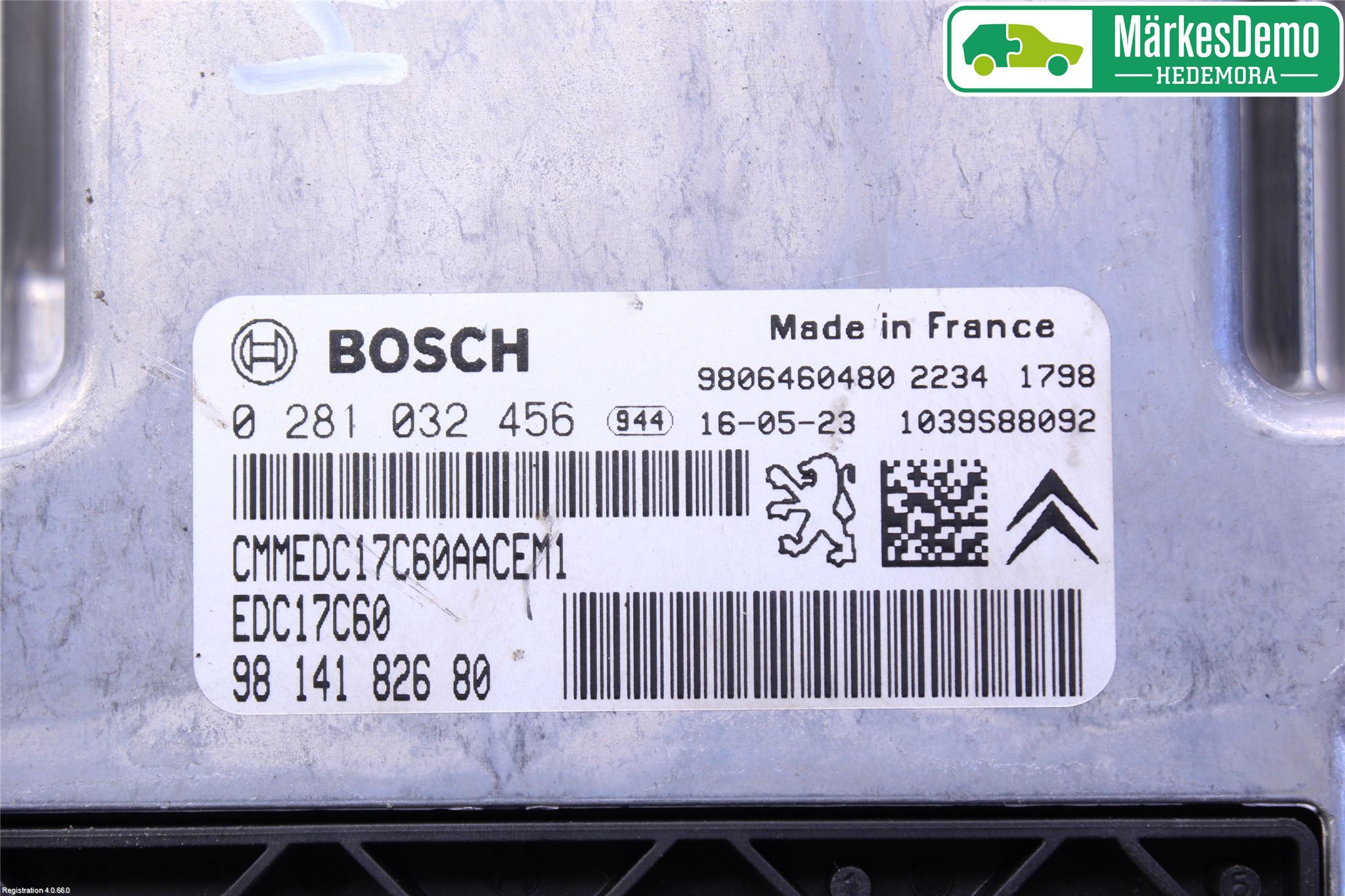 Peugeot PARTNER 16-18 Styreenhet Dieselpumpe