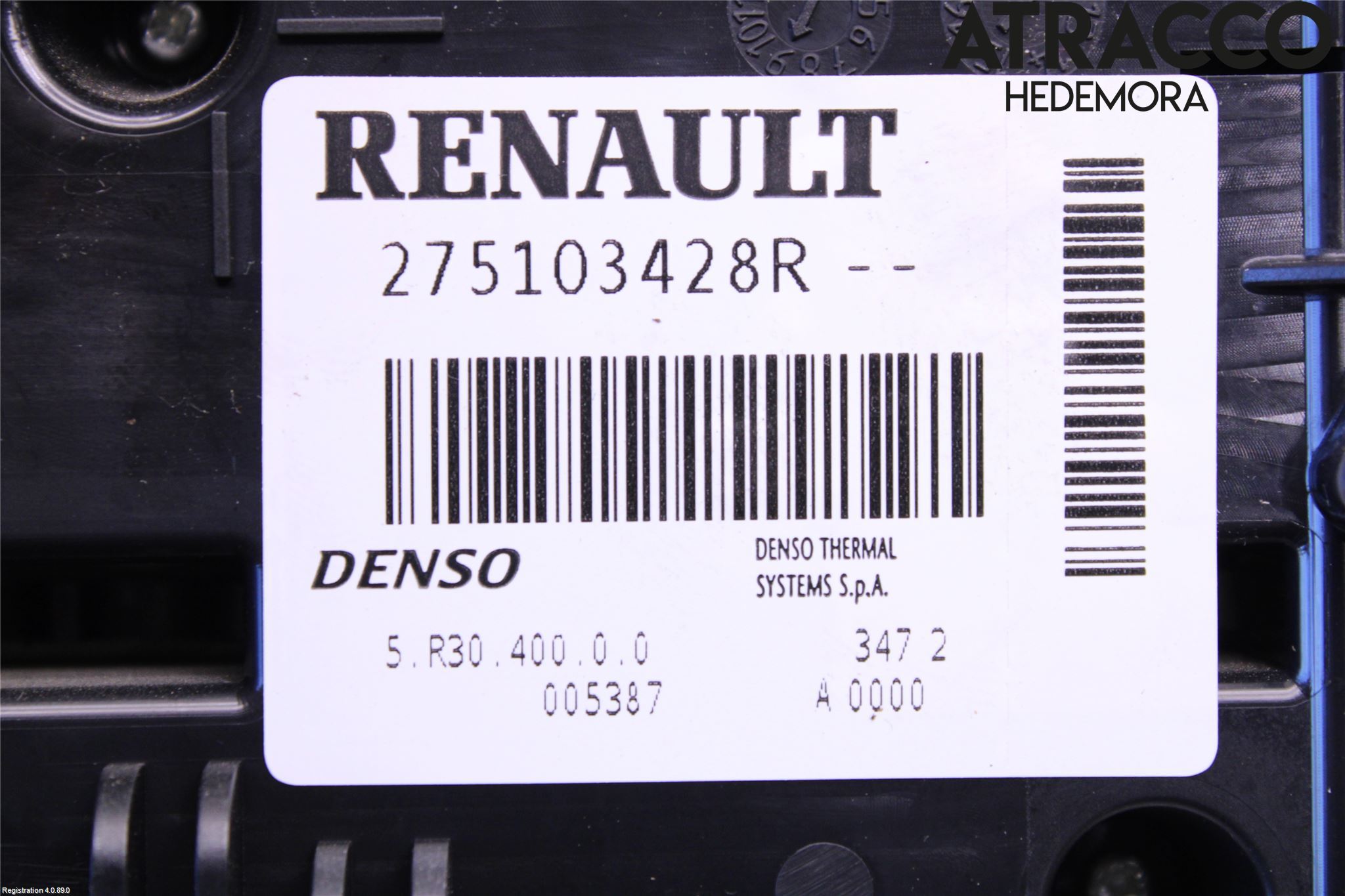 Mercedes-Benz MB CITAN (W415) 13-21 Varme Ac Betjening-Display