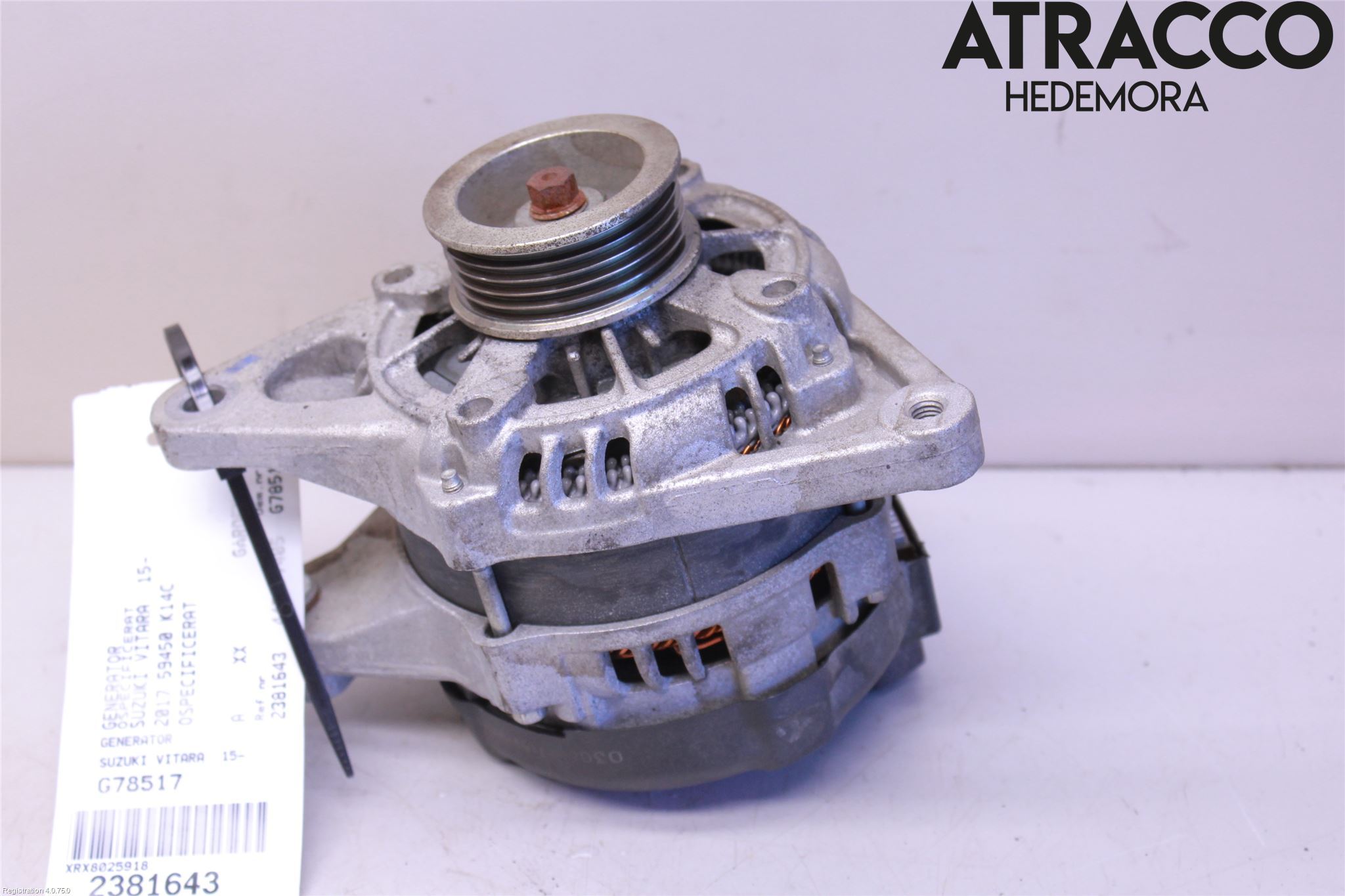 Suzuki VITARA 15- Dynamo