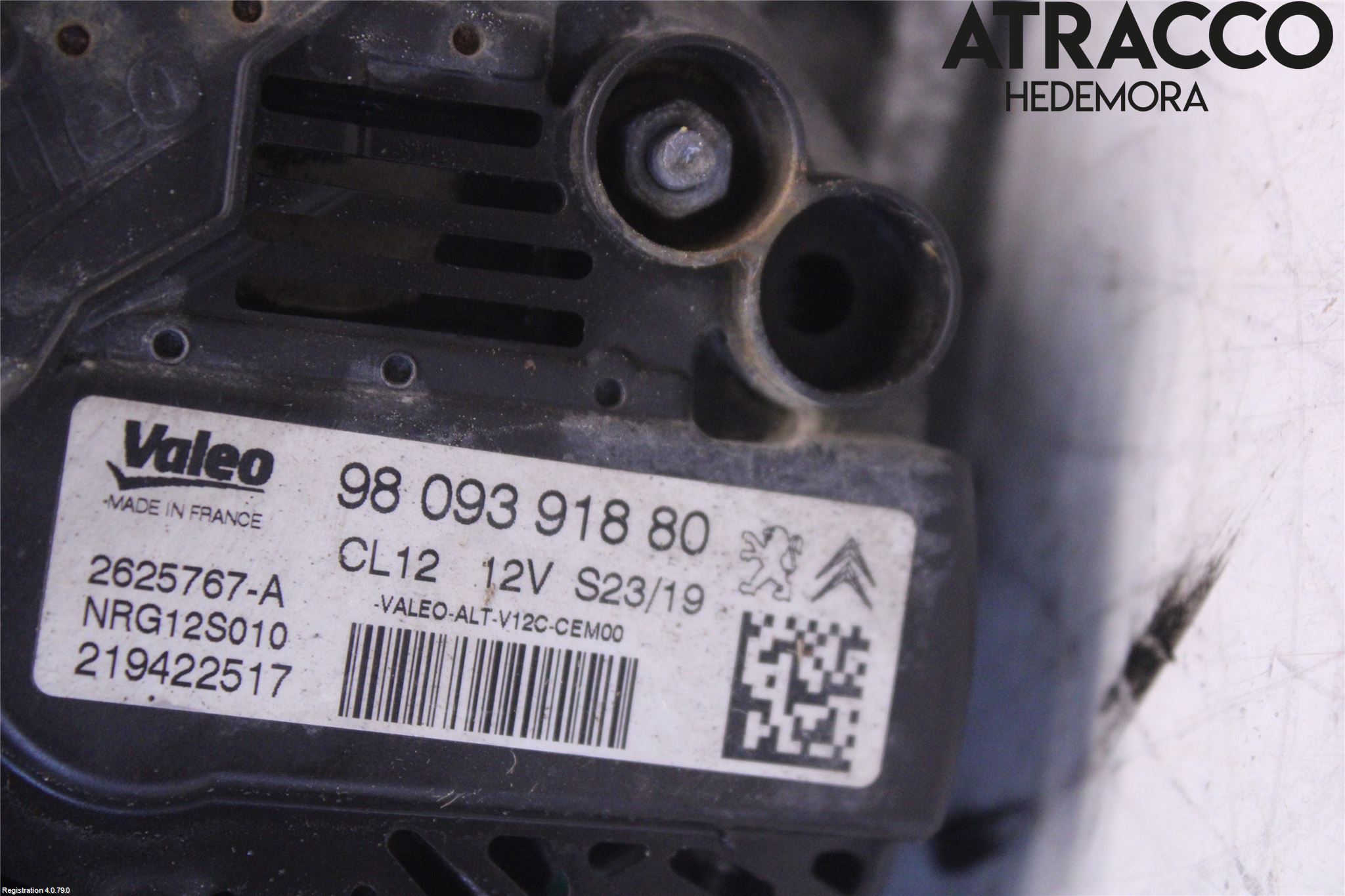 Peugeot PEUGOT 208 16-19 Dynamo