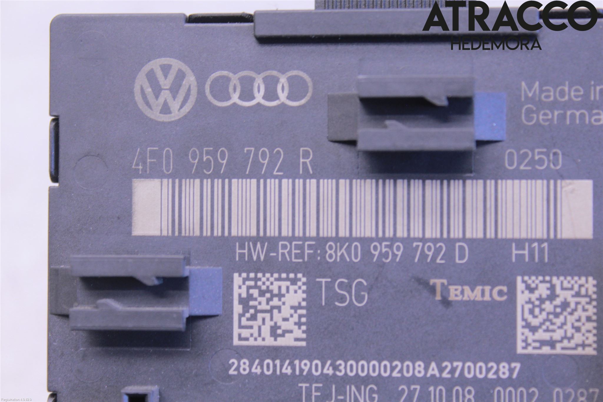 Audi Q7/SQ7 Styreenhet Dør