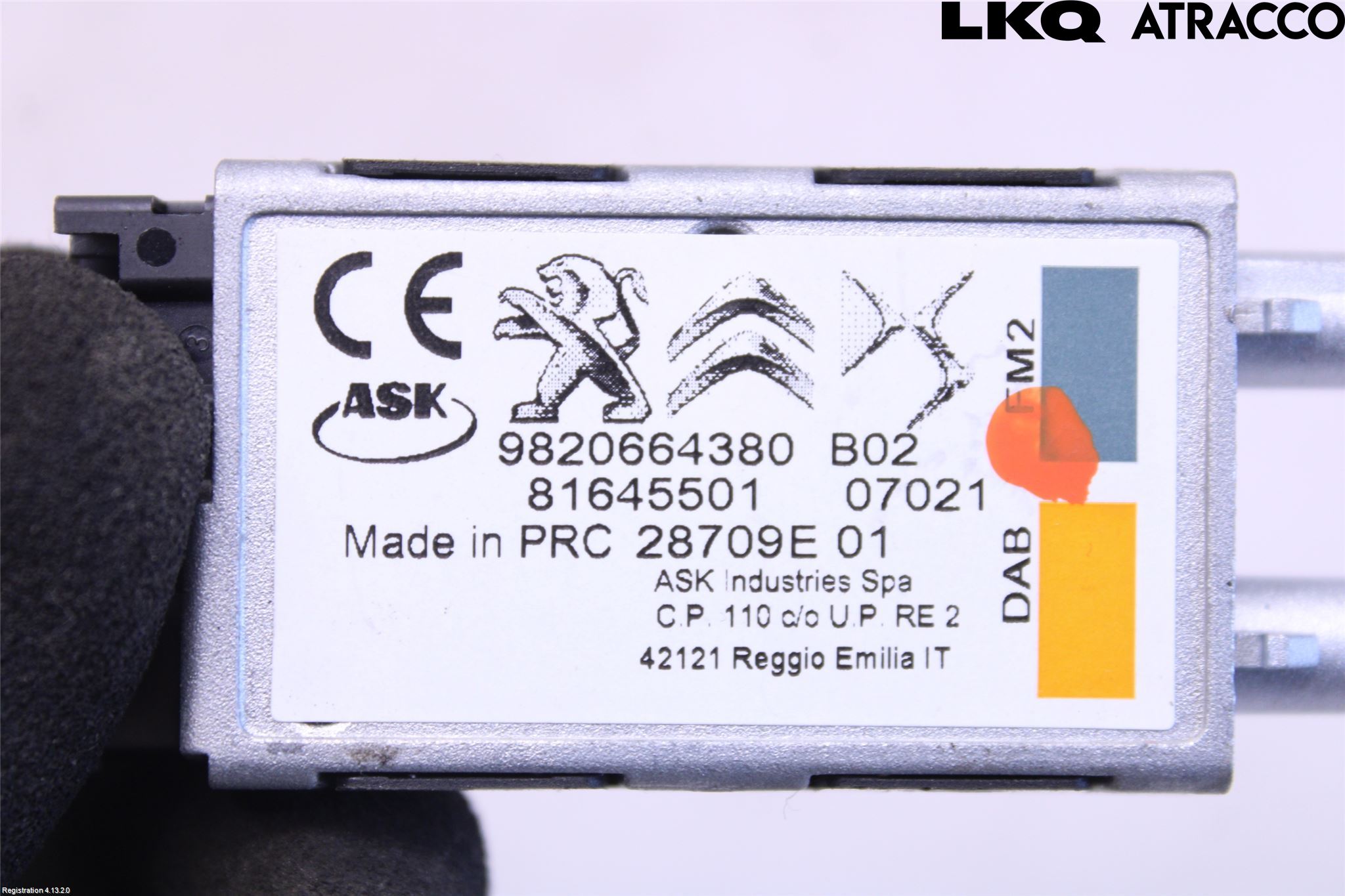 Peugeot 2008/E-2008 20- Stereo Antenneforsterker