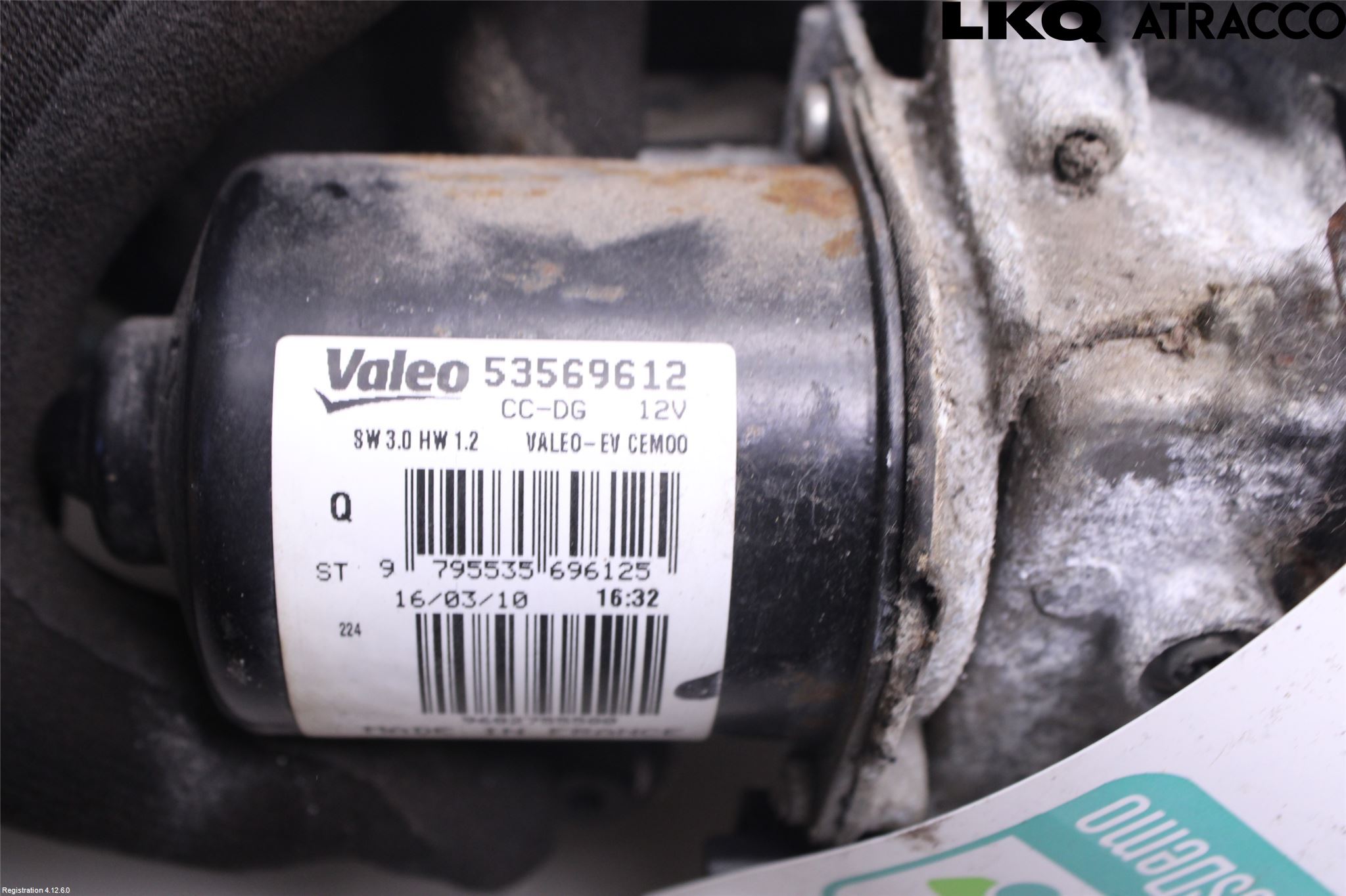 Citroen C5 08-17 Viskermotor Frontrute