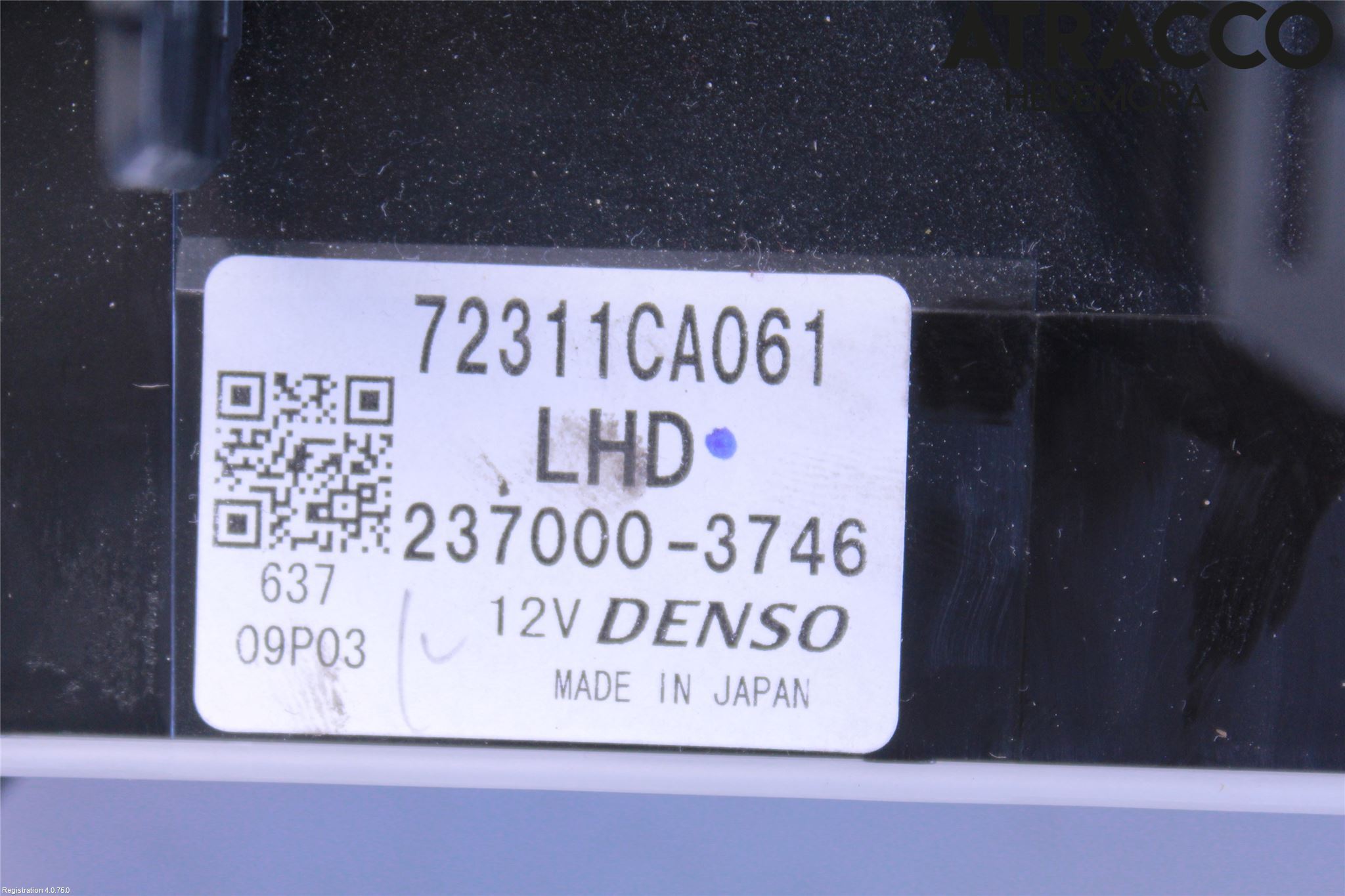 Toyota GT86 12- Varme Ac Betjening-Display