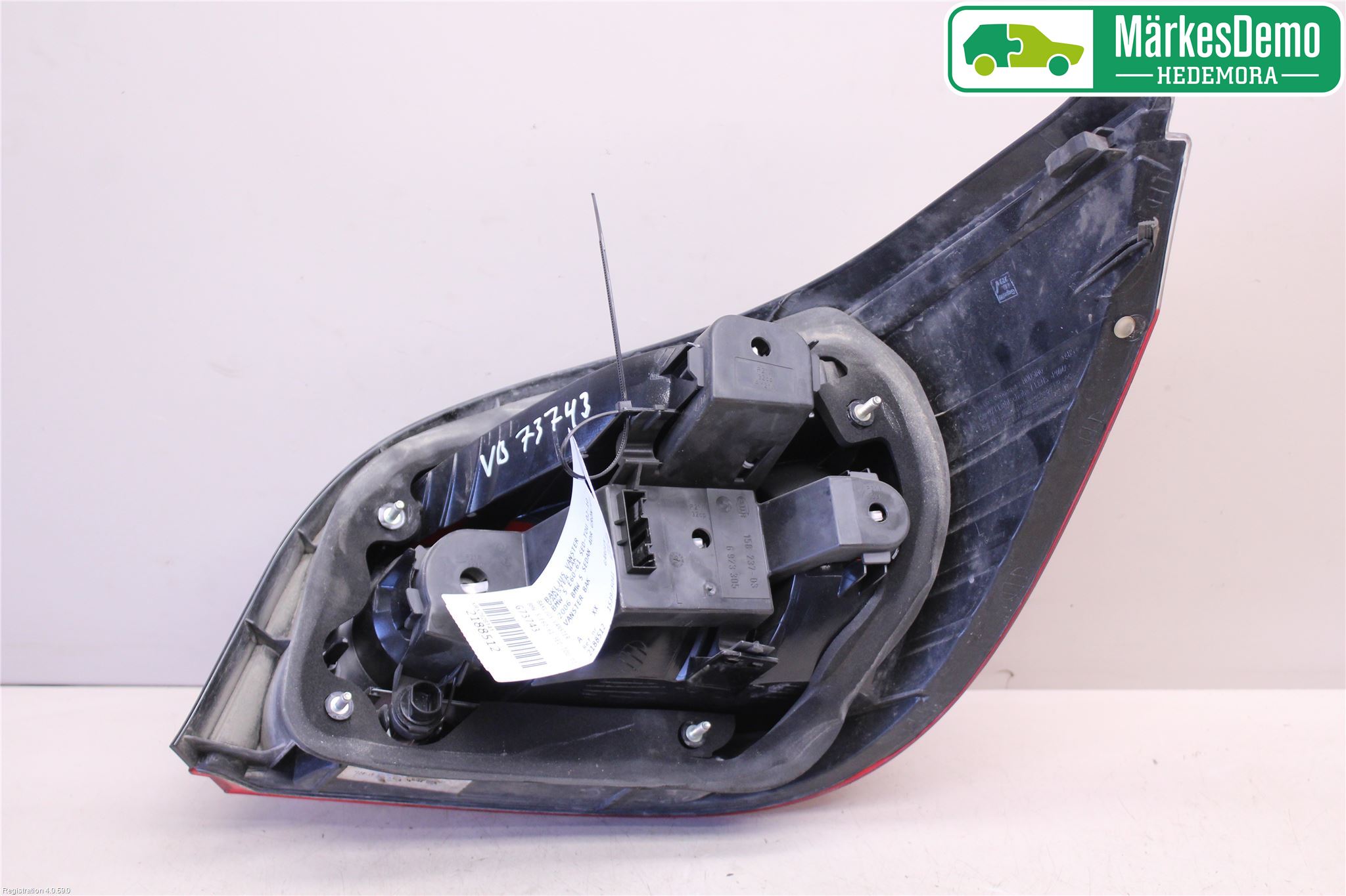 BMW 5 E60/61 Sed/Tou 02-10 Baklykt Venstre