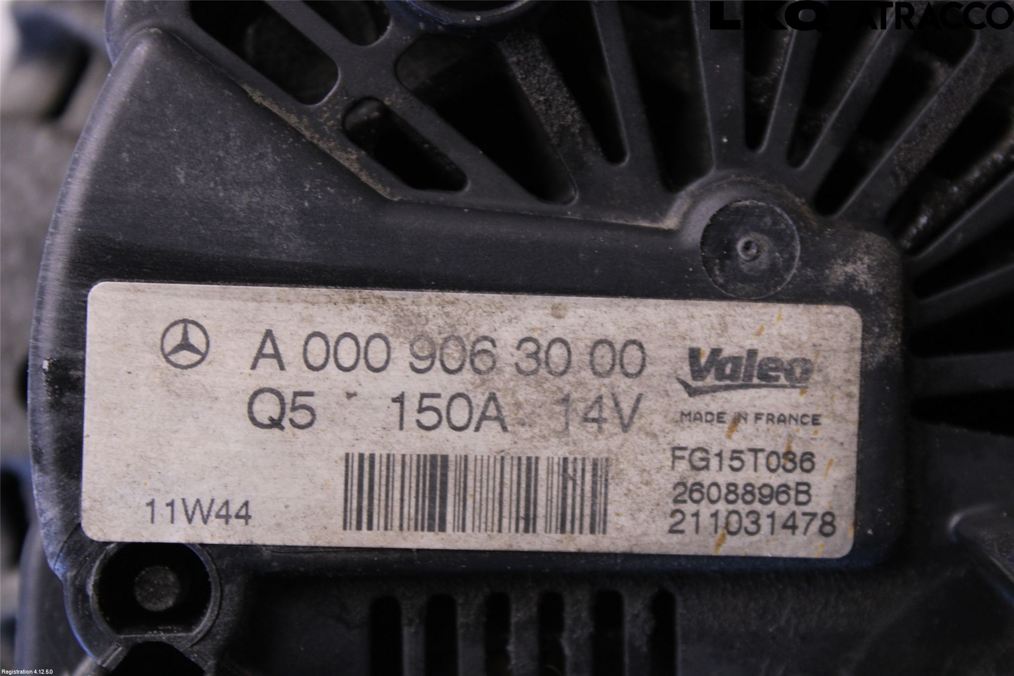 Mercedes-Benz MB C-KLASS (W204) 07-15 Dynamo
