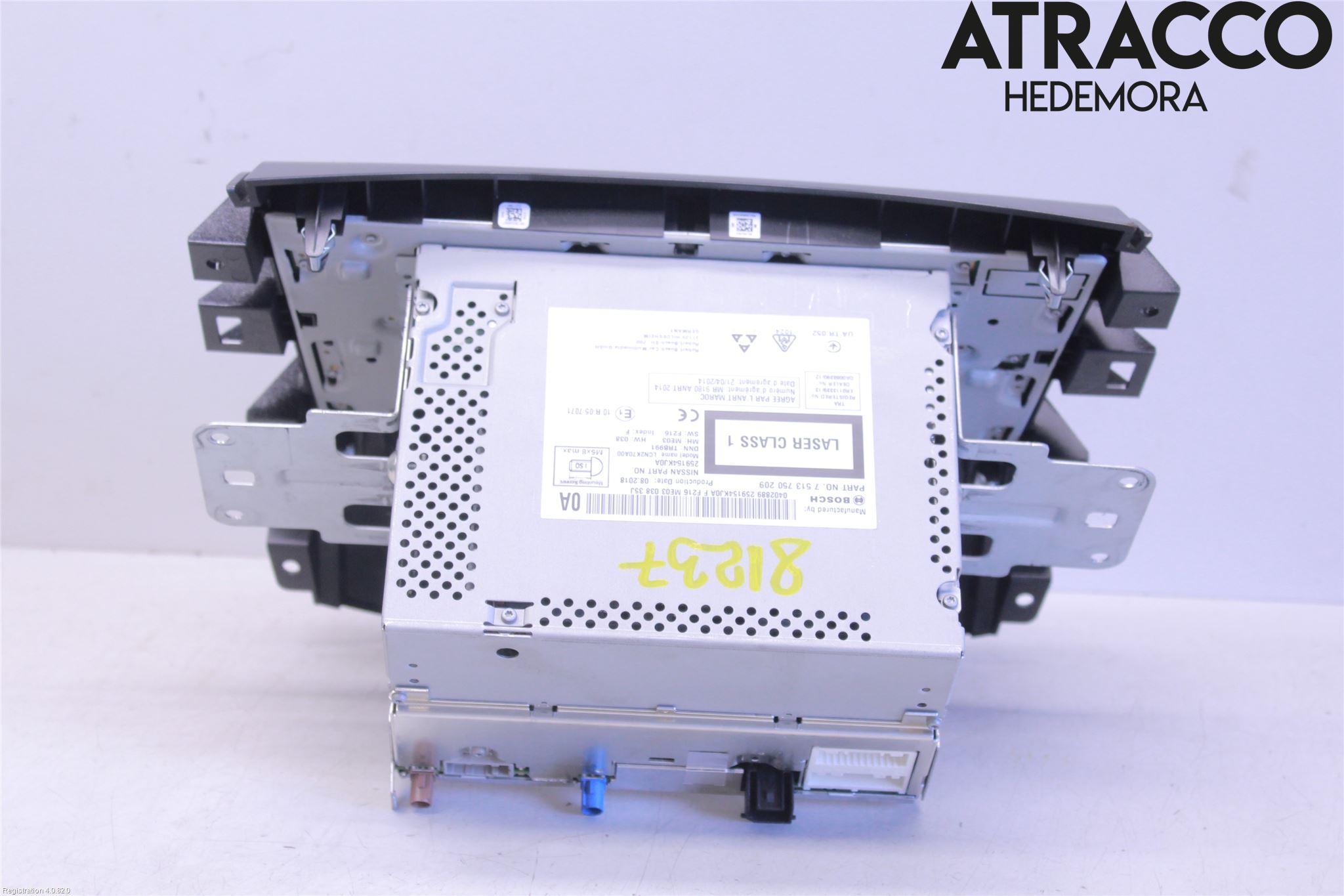 Nissan NAVARA, TREK-1 17-21 Stereo Radio Med Cd