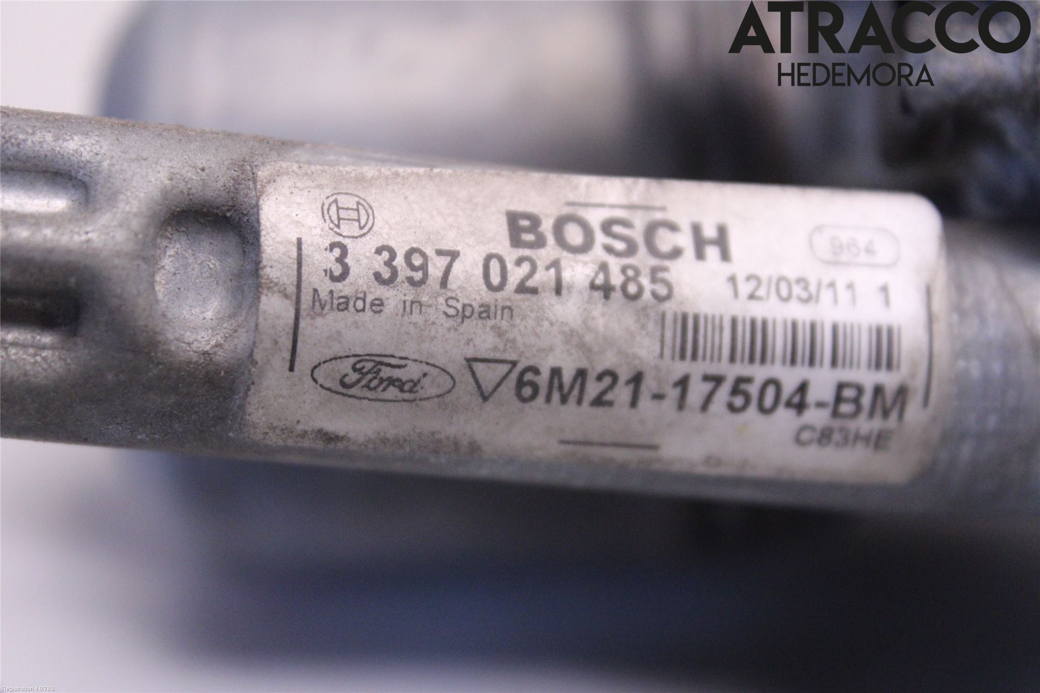 Ford S-MAX 06-15 Viskermotor Frontrute