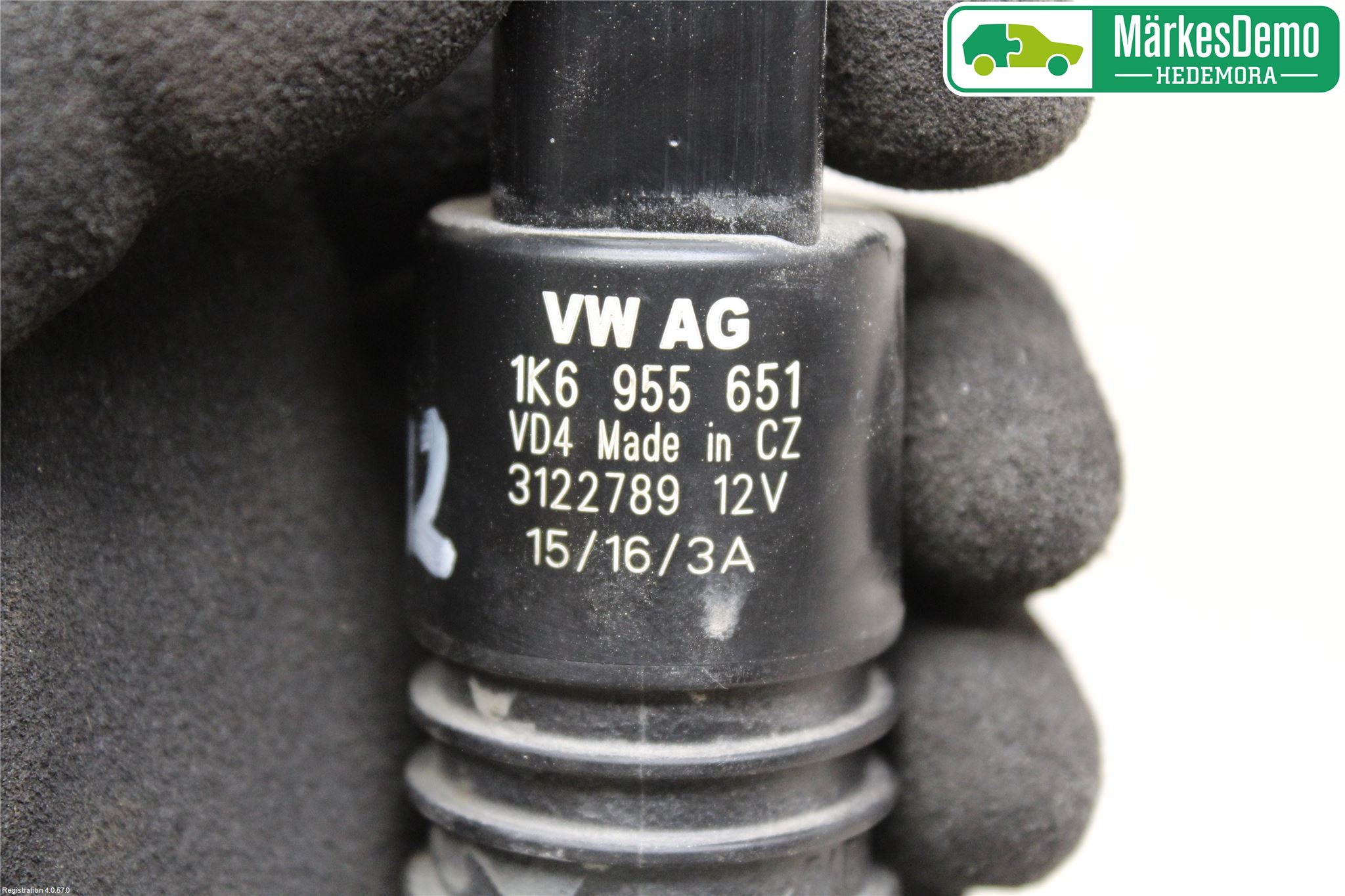 Volkswagen VW PASSAT 15-19 Spylerpumpe Frontrute