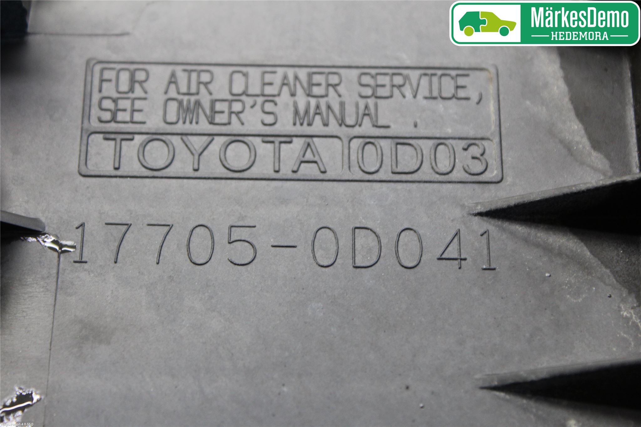 Toyota AVENSIS 03-06 Luftfilter Boks