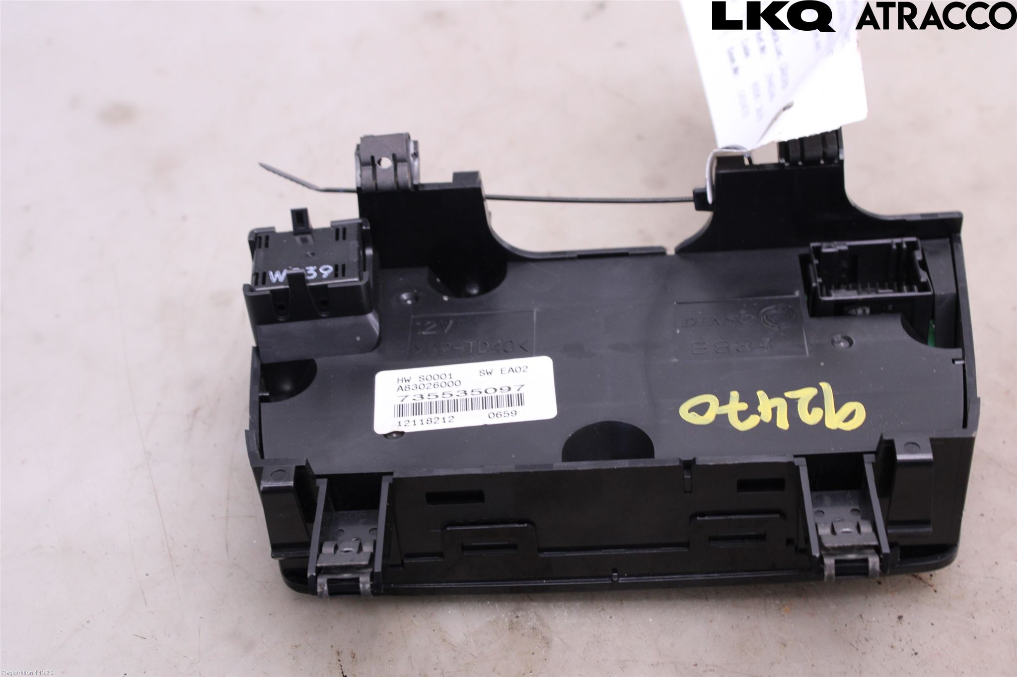 Peugeot BOXER/E-BOXER 15- Varme Ac Betjening-Display
