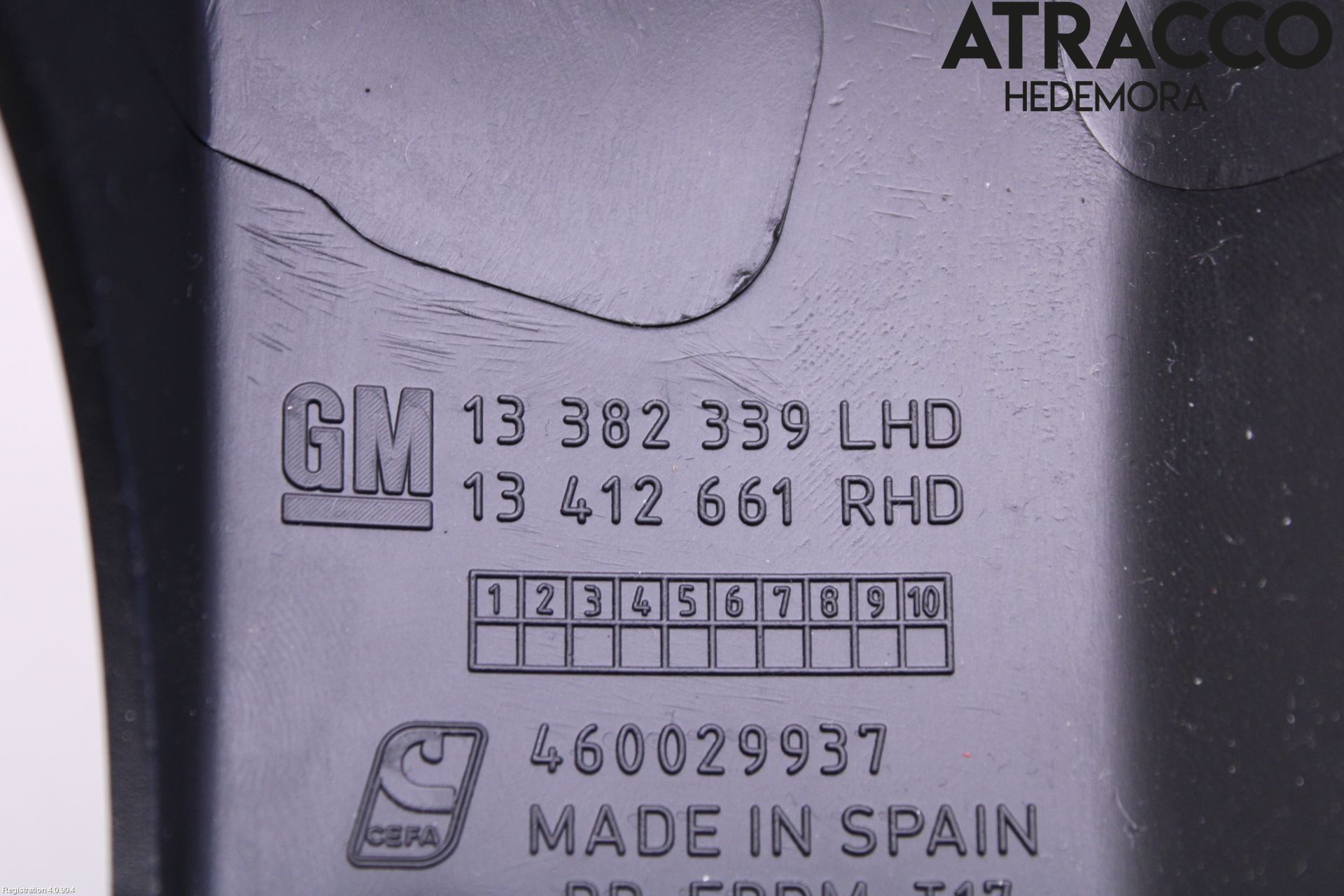 Opel CORSA E 15-19 Rattdeksel - Deksler