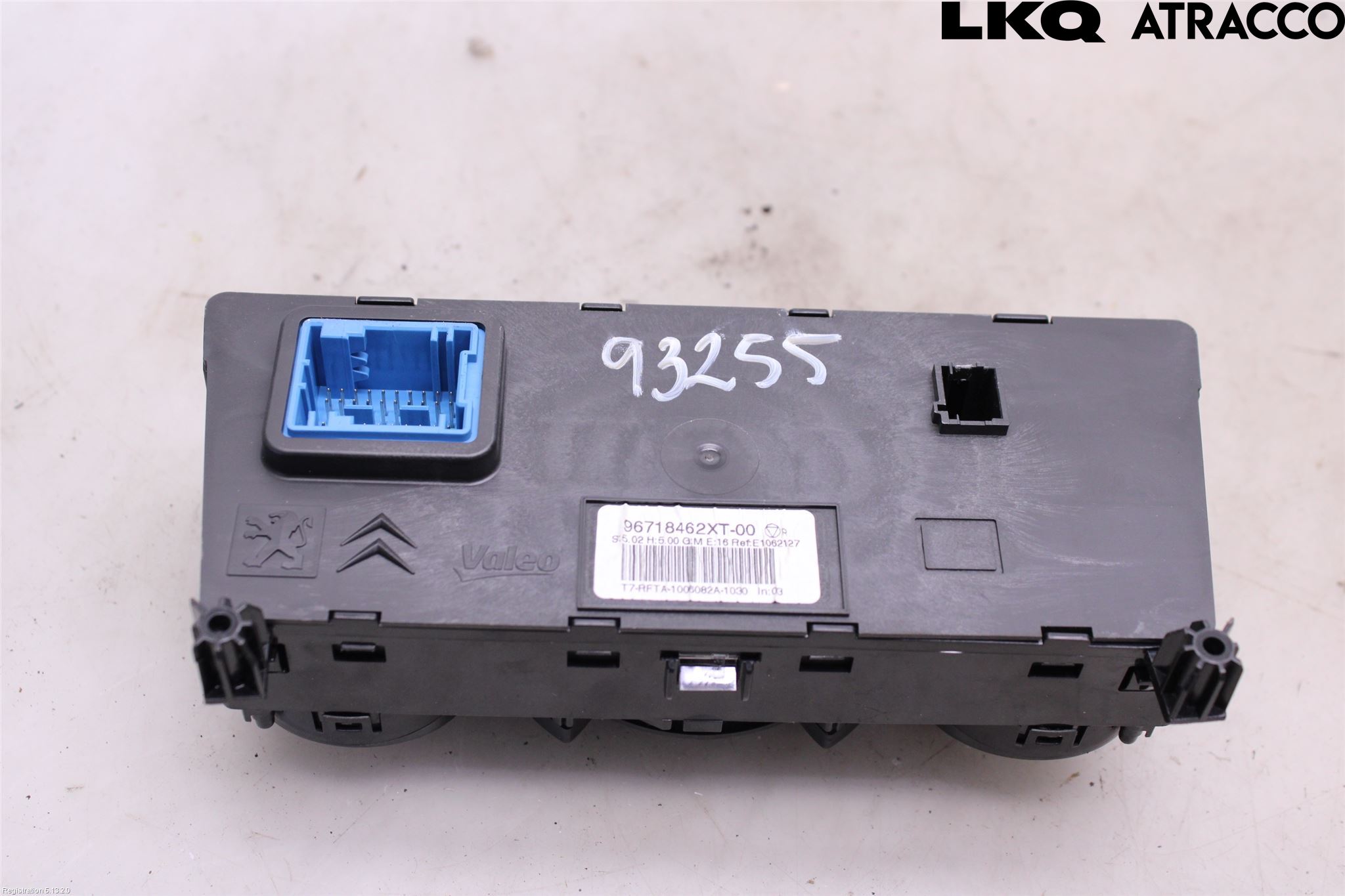 Peugeot RCZ Varme Ac Betjening-Display