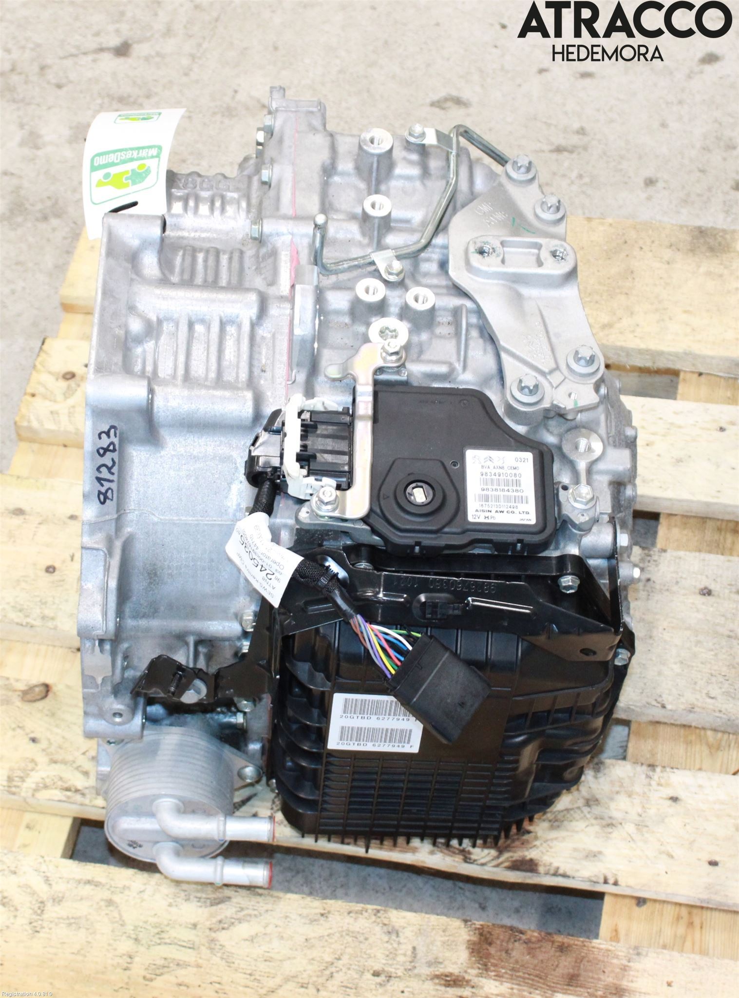 Citroen C4/E-C4 C4X/E-C4X III 21- Gearkasse Automat