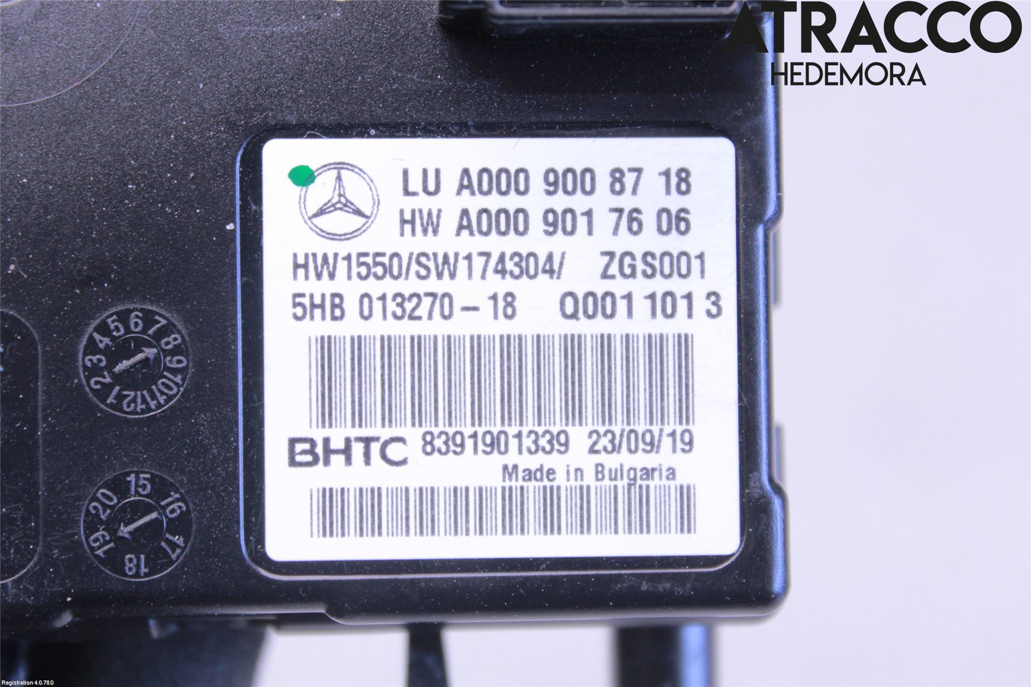 Mercedes-Benz MB E-KLASS (W213) 16-23 Varme Ac Betjening-Display