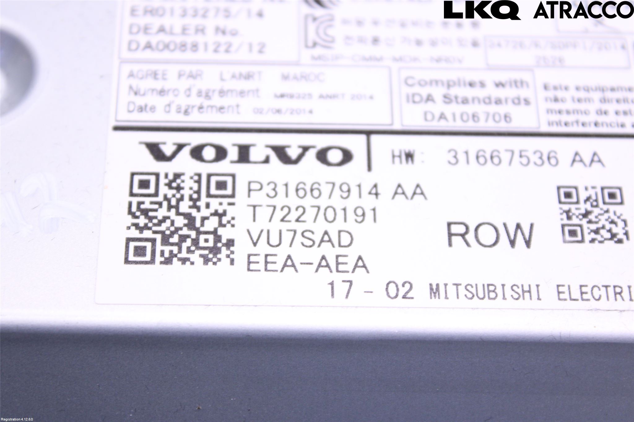 Volvo V90 CROSS COUNTRY 17->> Stereo Radio