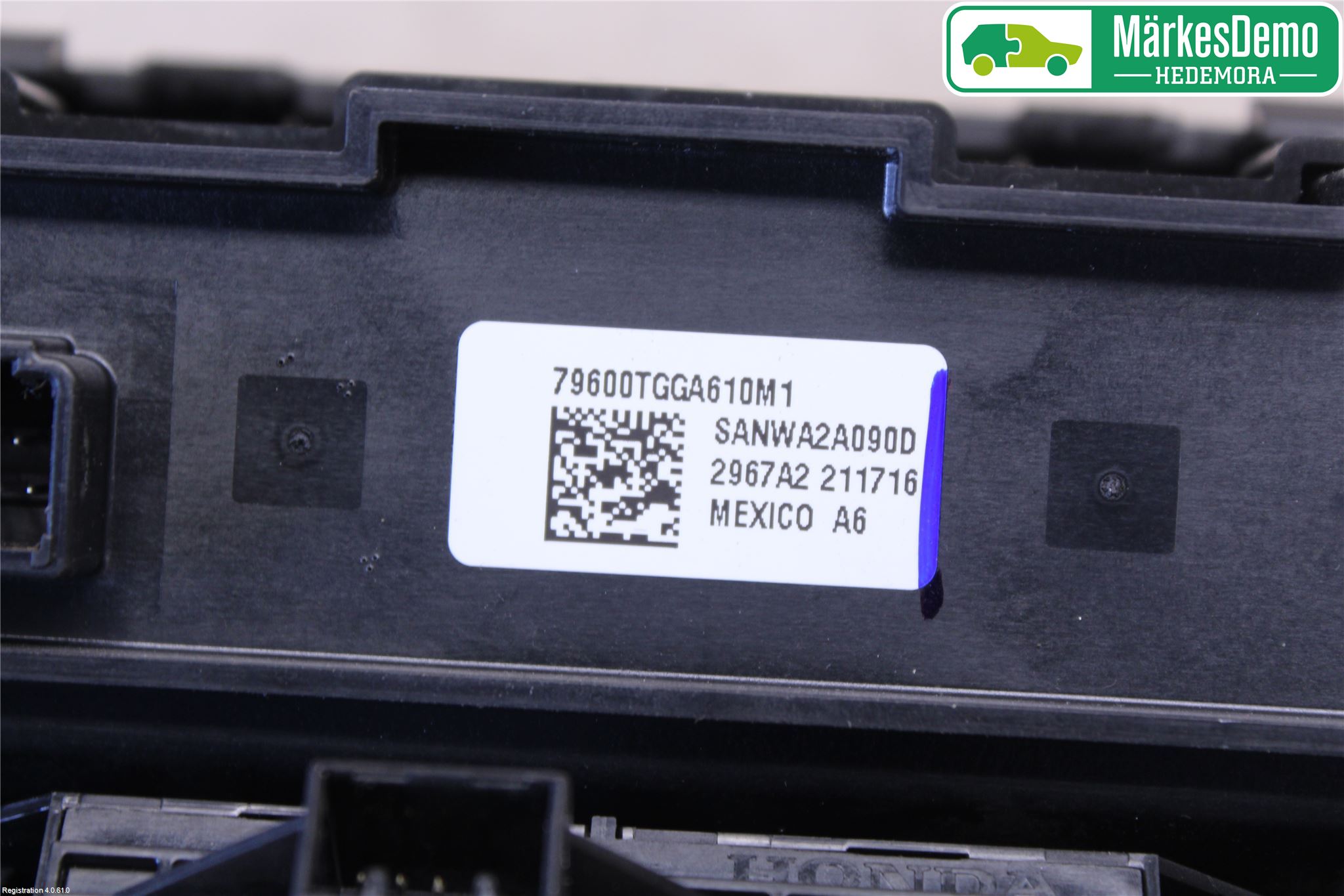 Honda CIVIC 17-22 Varme Ac Betjening-Display