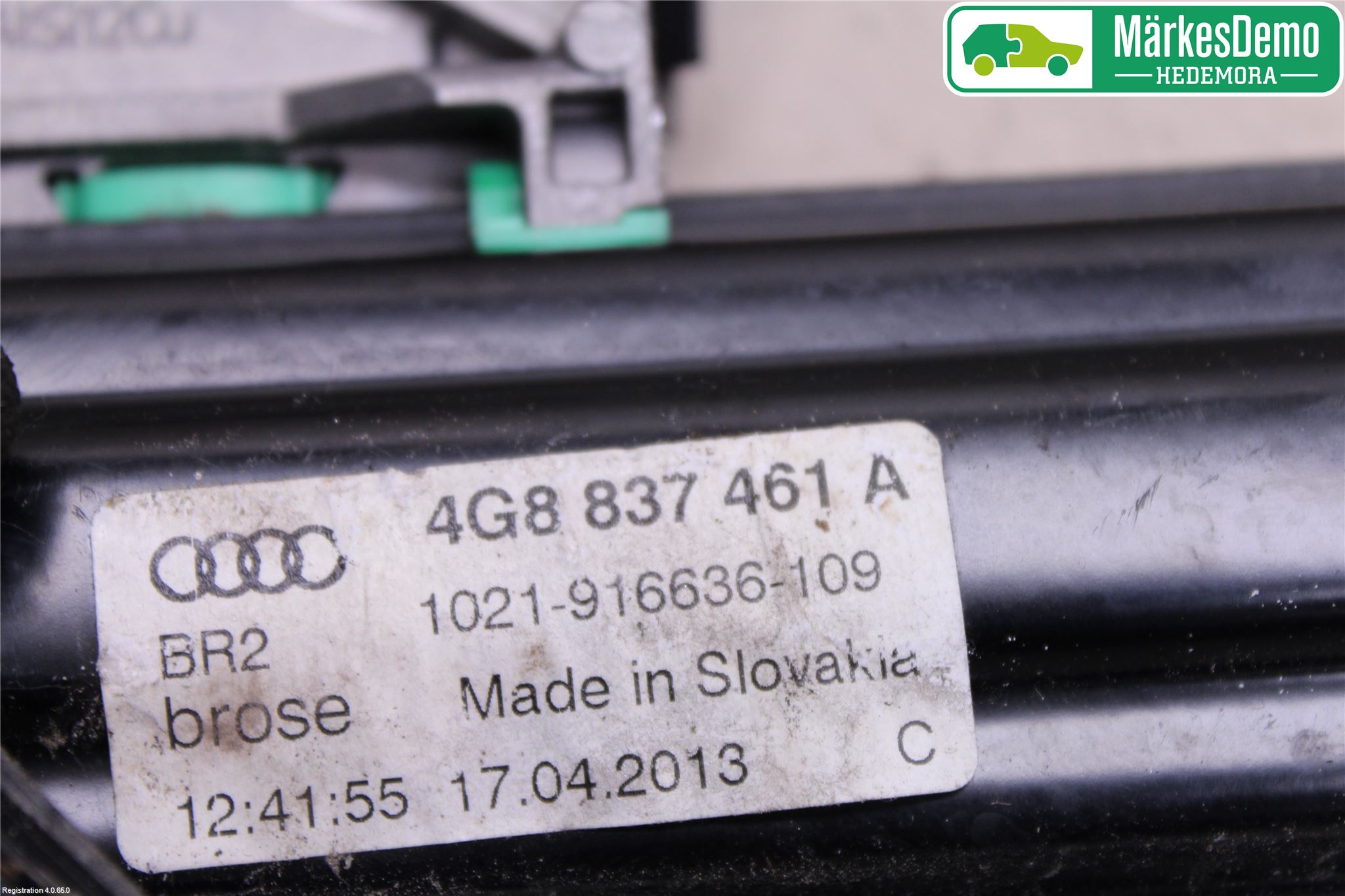 Audi A7/S7 4G 11-17 Vindusheis El Komp