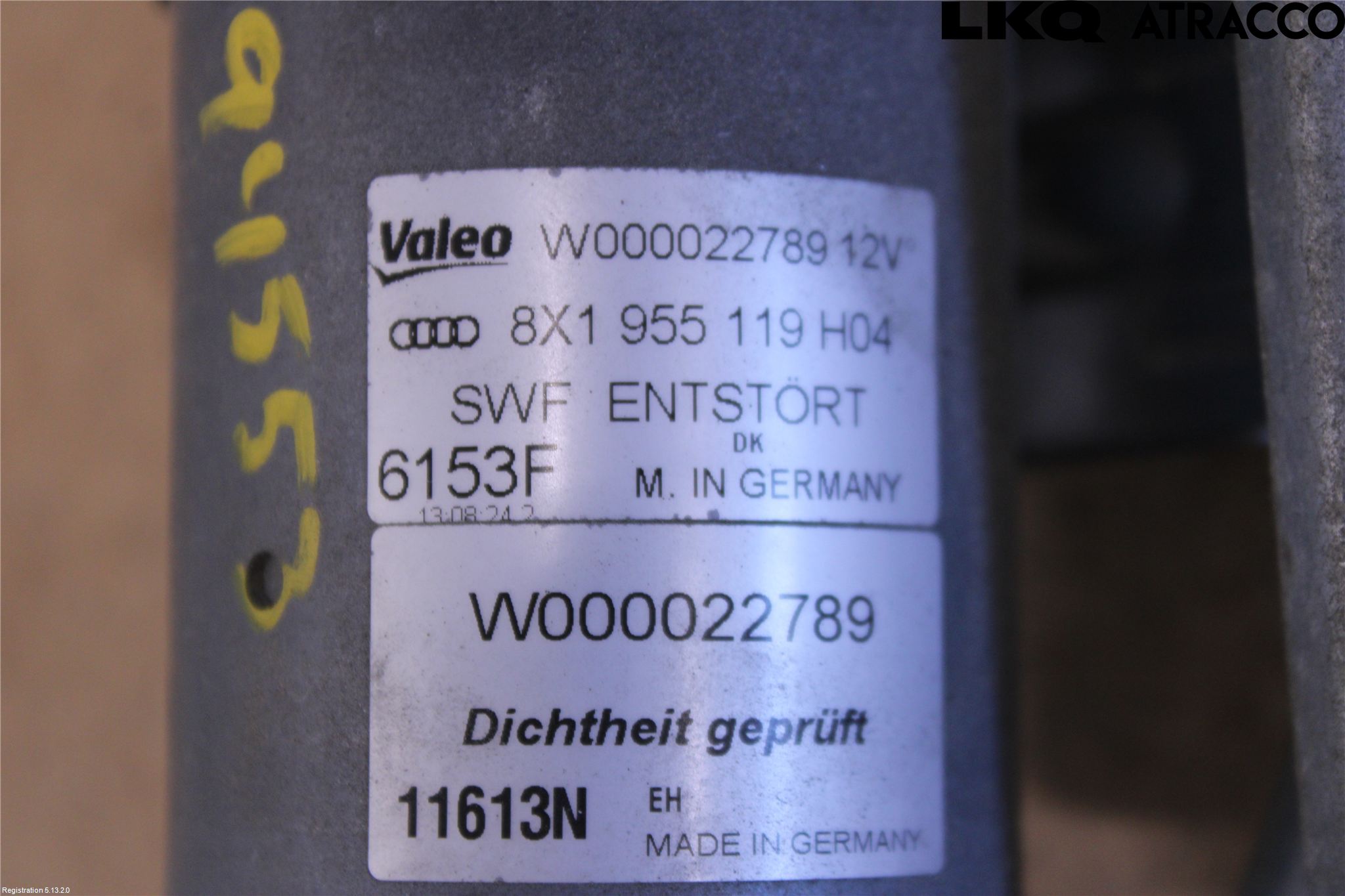 Audi A1/S1 11-18 Viskermotor Frontrute