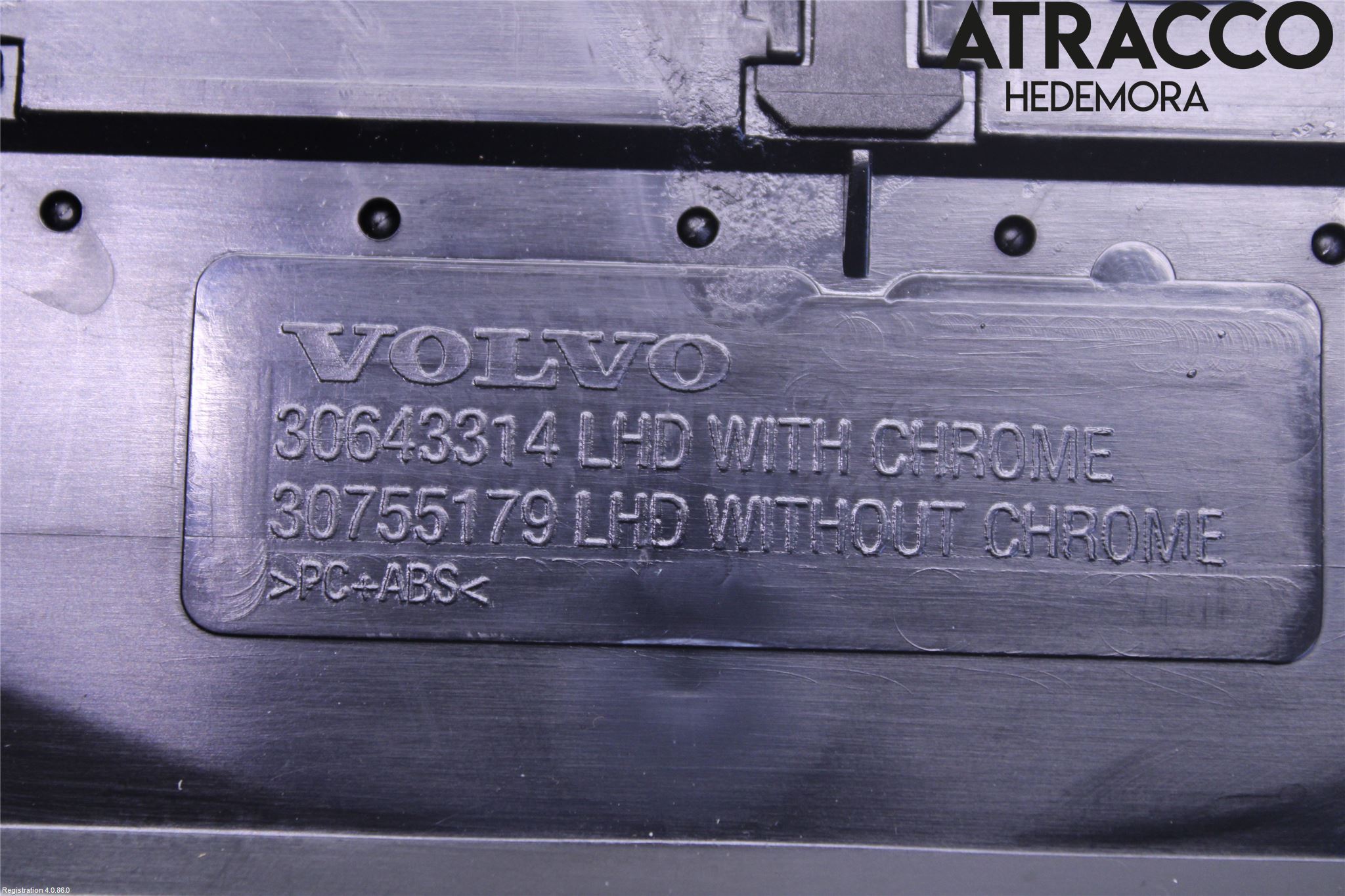 Volvo V70 08-13 Dashbord Kanal - Dyse