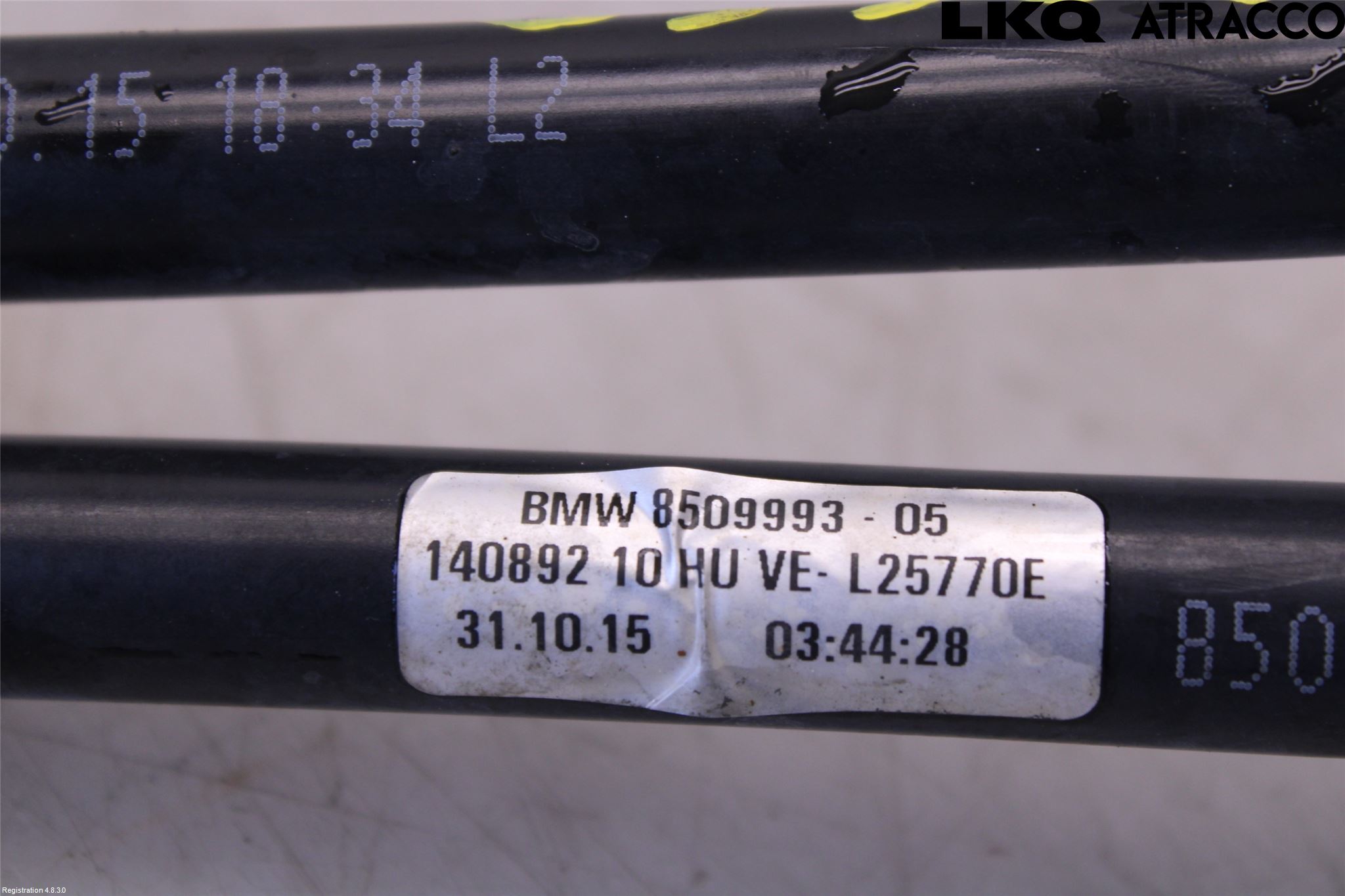 BMW X6 F16 14-19 Gearkasse Oljerør-Slange