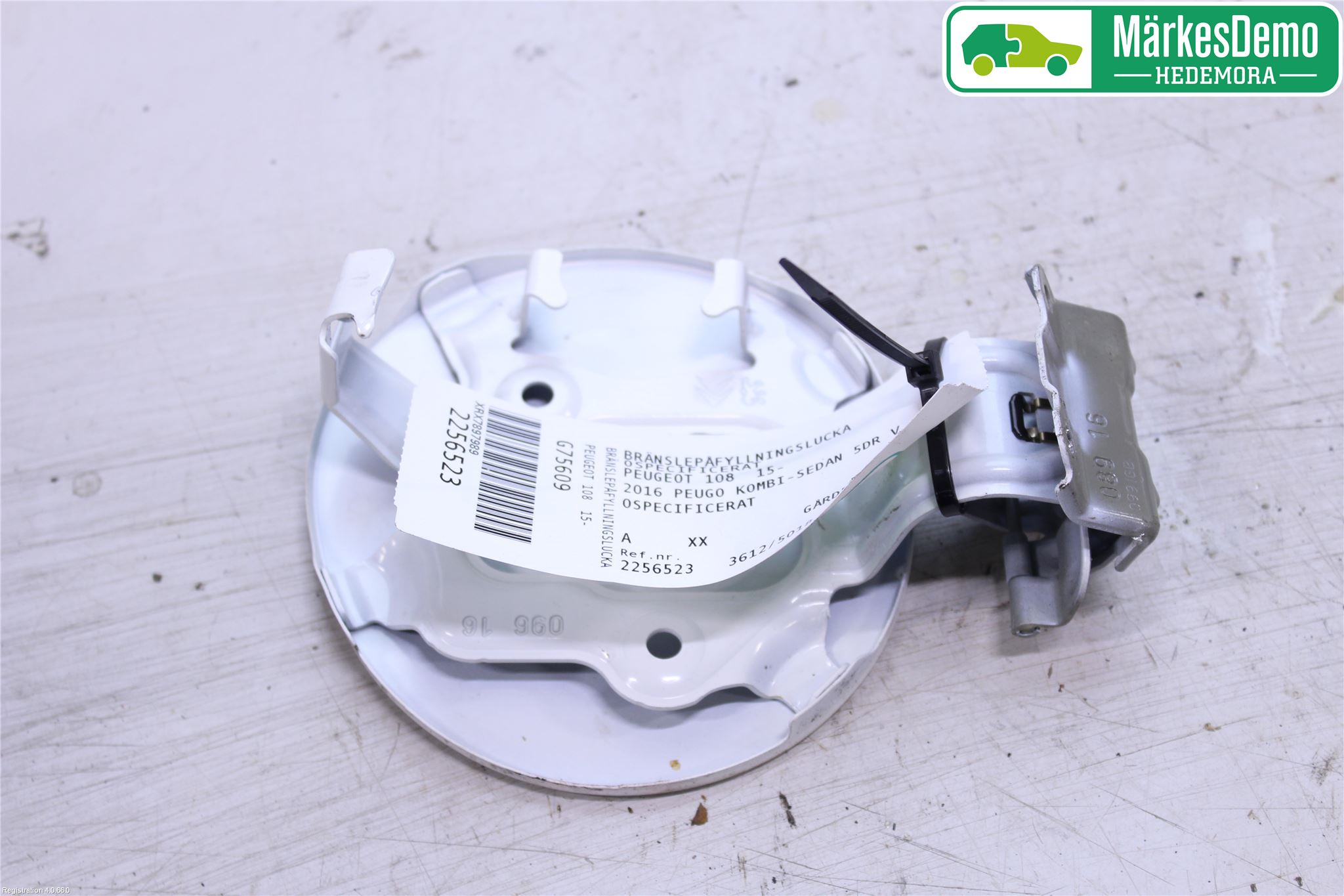 Peugeot 108 15-22 Drivstoff Tankluke