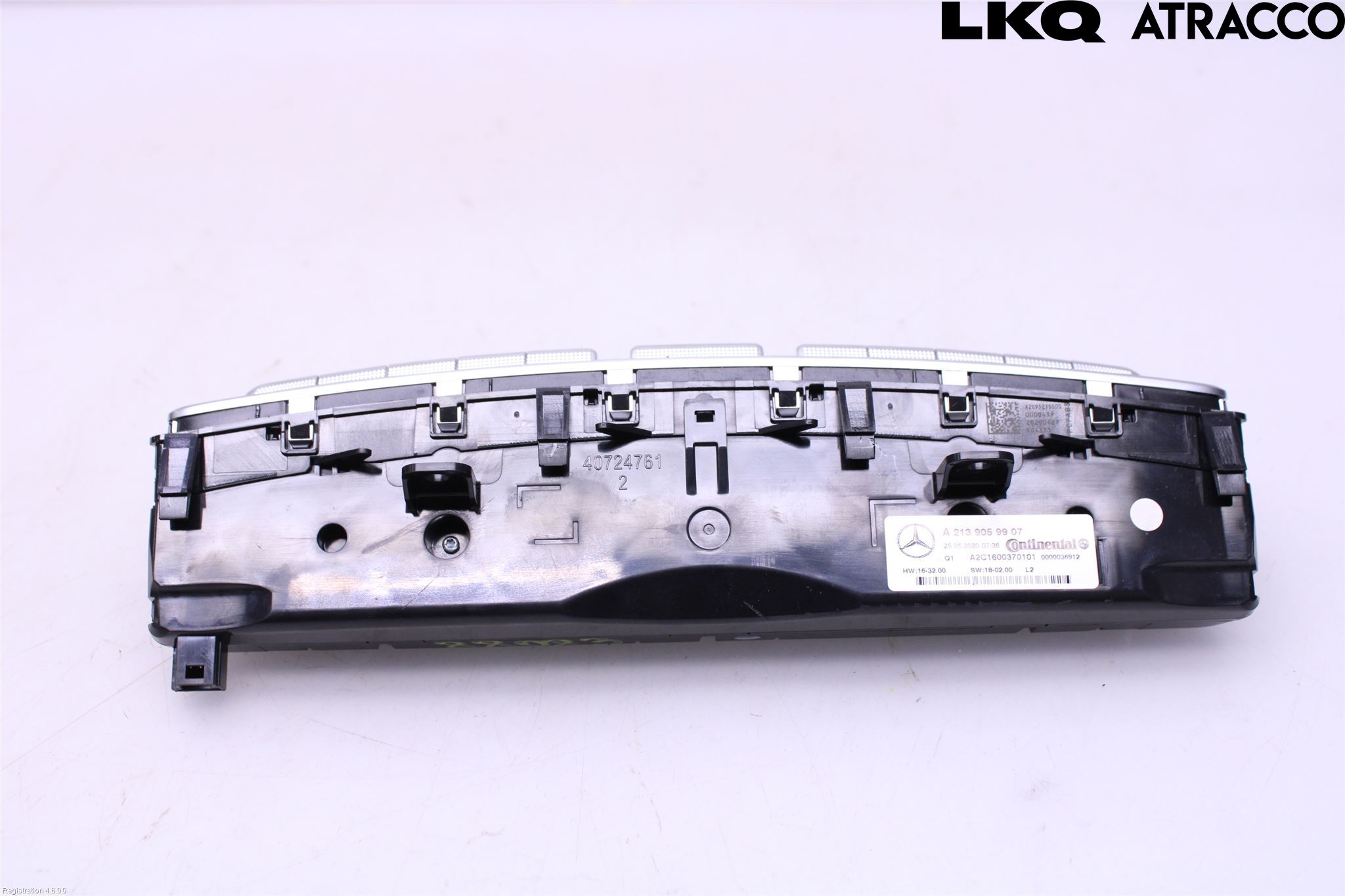 Mercedes-Benz MB E-KLASS (W213) 16-23 Varme Ac Betjening-Display