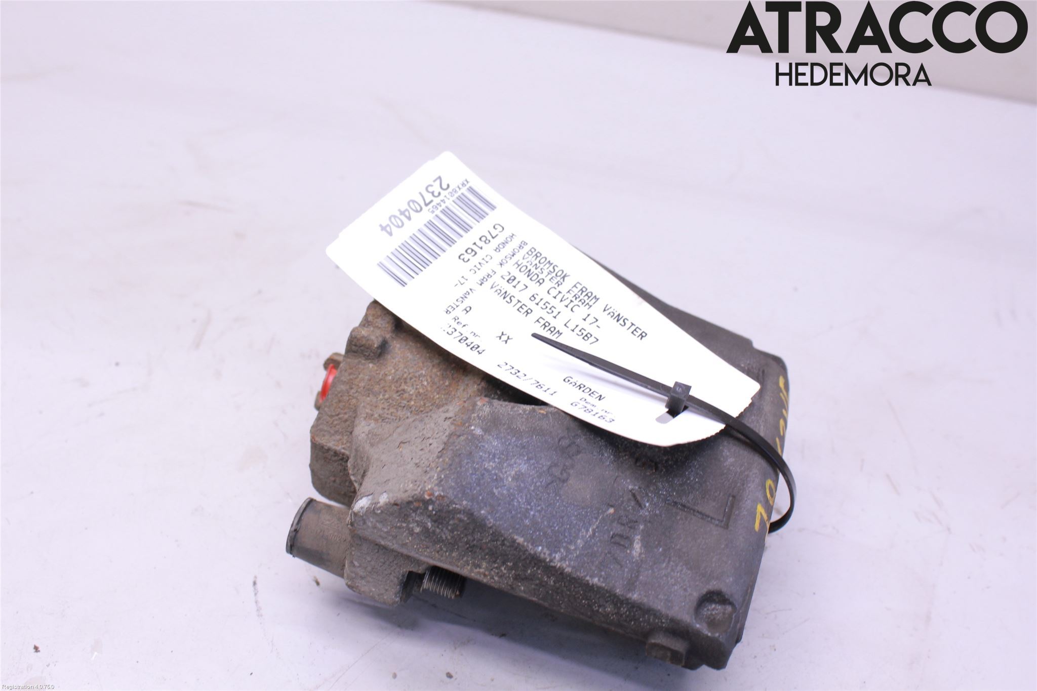 Honda CIVIC 17-22 Bremsecaliper Foran Venstre