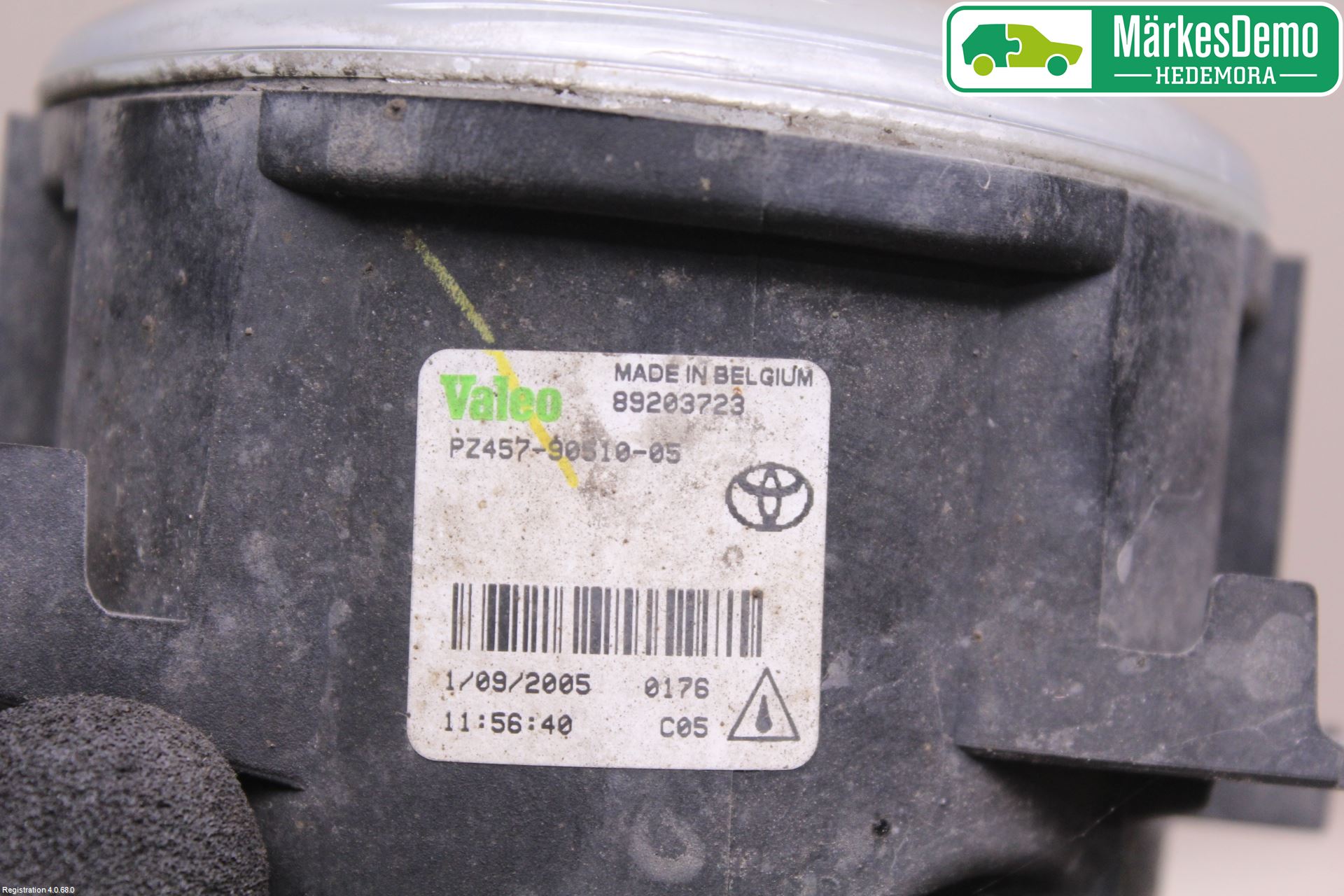 Toyota AYGO 06-14 Frontlykt-Kurve-Tåkelys