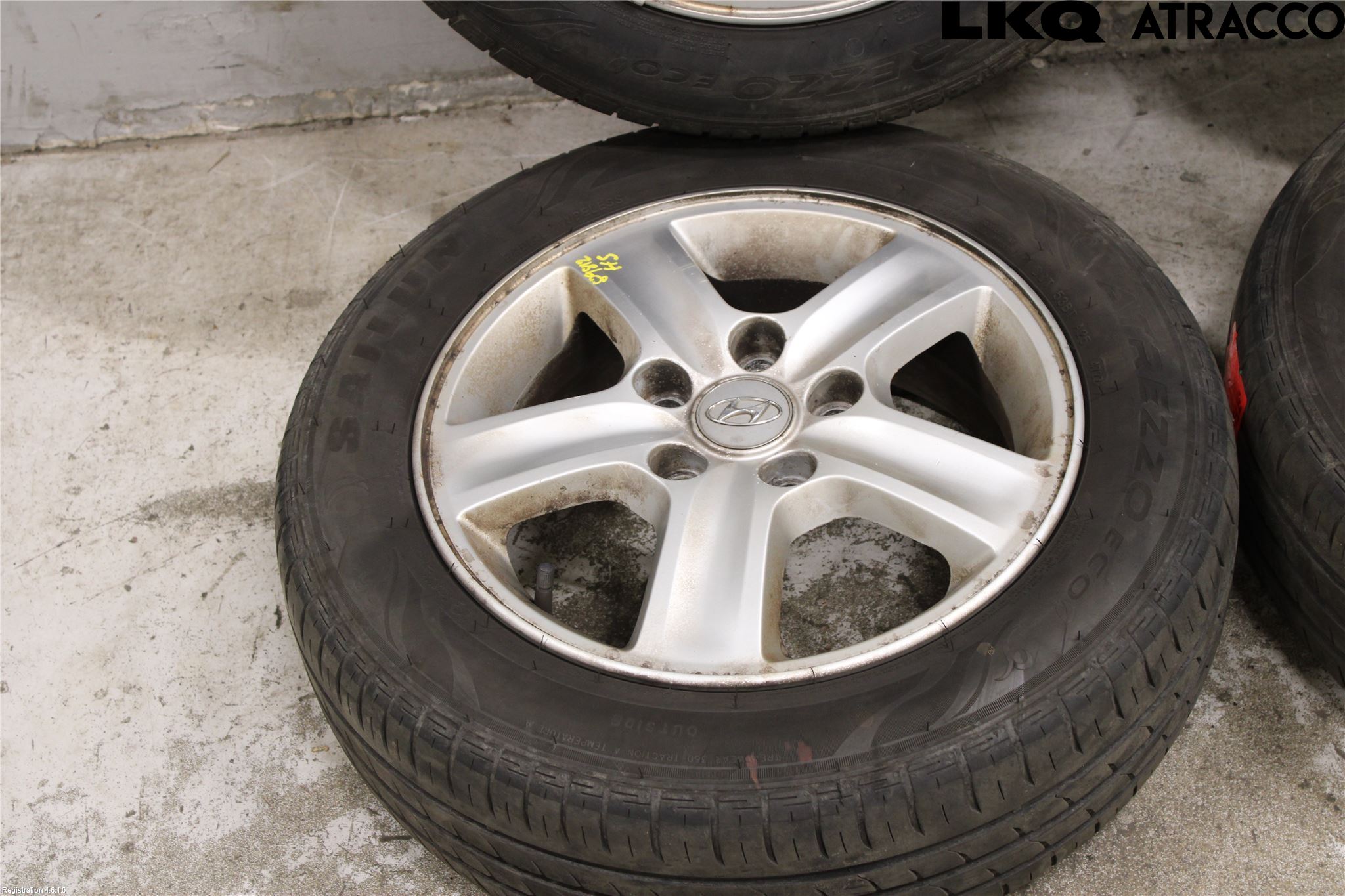 Hyundai i30 FD 07-12 Dekk Sommer På Alu Felg 4Stk