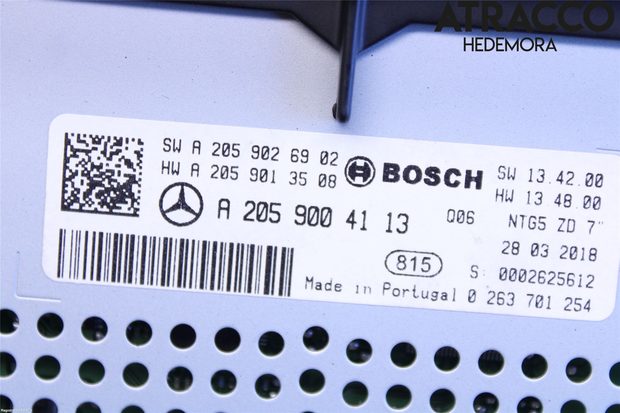 Mercedes-Benz MB X-KLASS (BR 470) 18-20 Multifunktionsdisplay