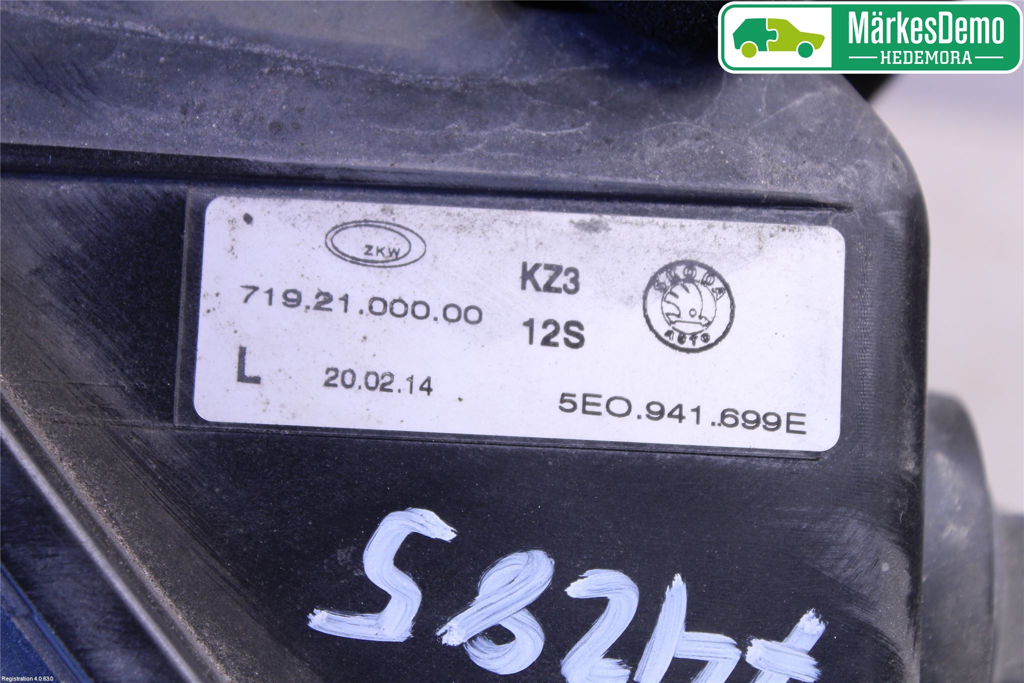 Skoda OCTAVIA (5E) 13-20 Frontlykt-Kurve-Tåkelys