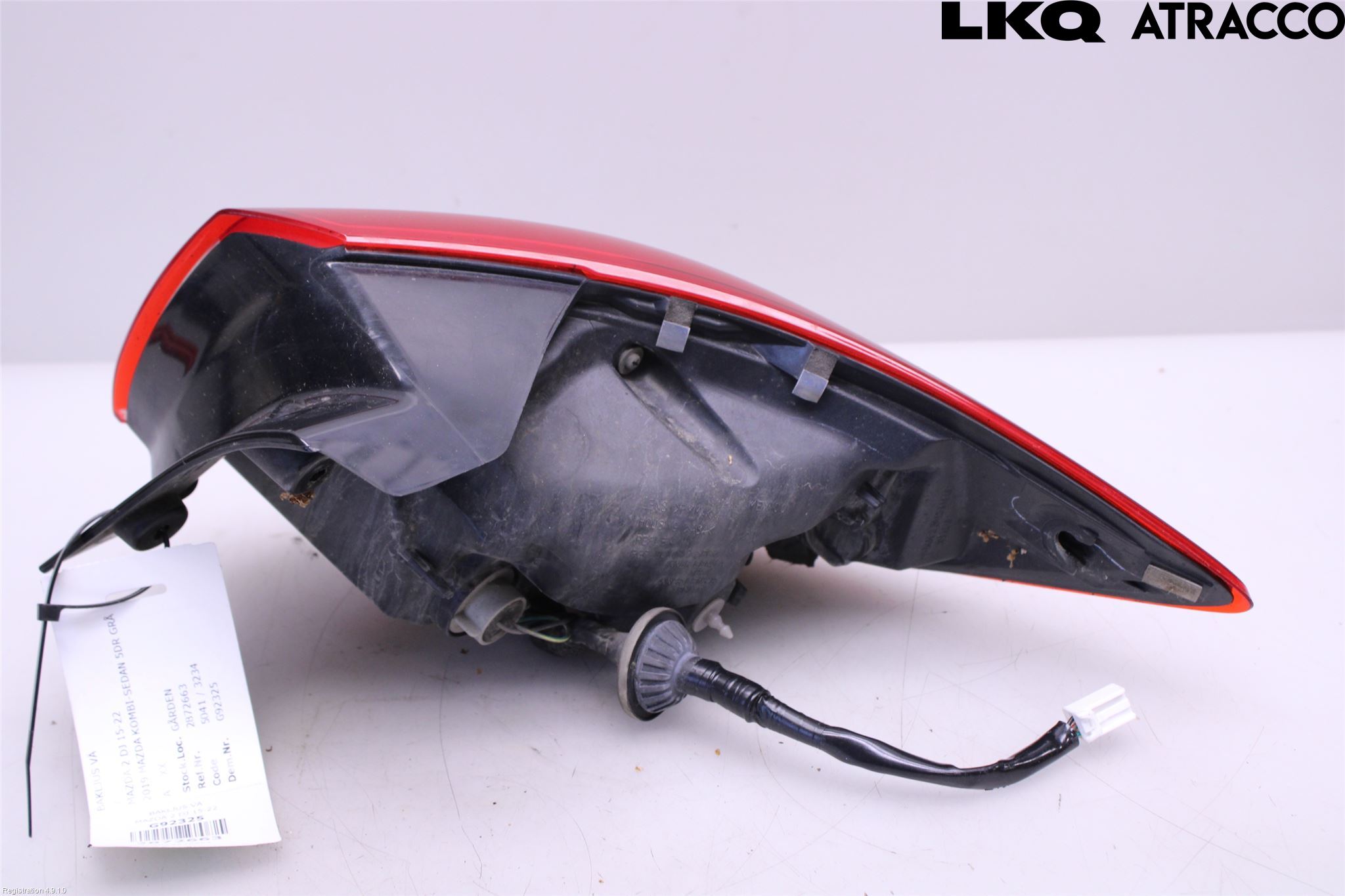 Mazda 2 (DJ) 15-22 Baklykt Venstre