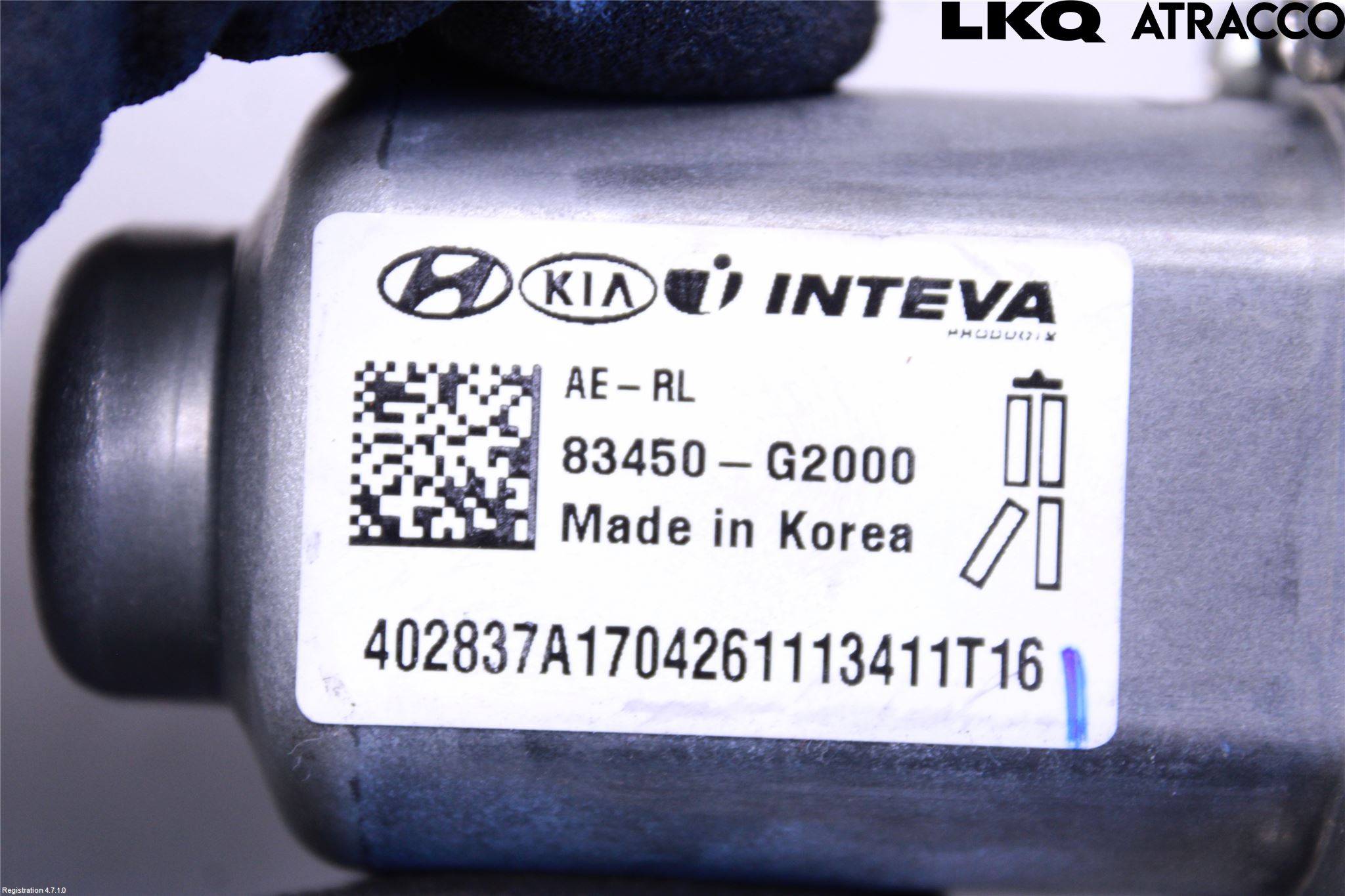 Hyundai IONIQ AE 17-22 Vindusheismotor