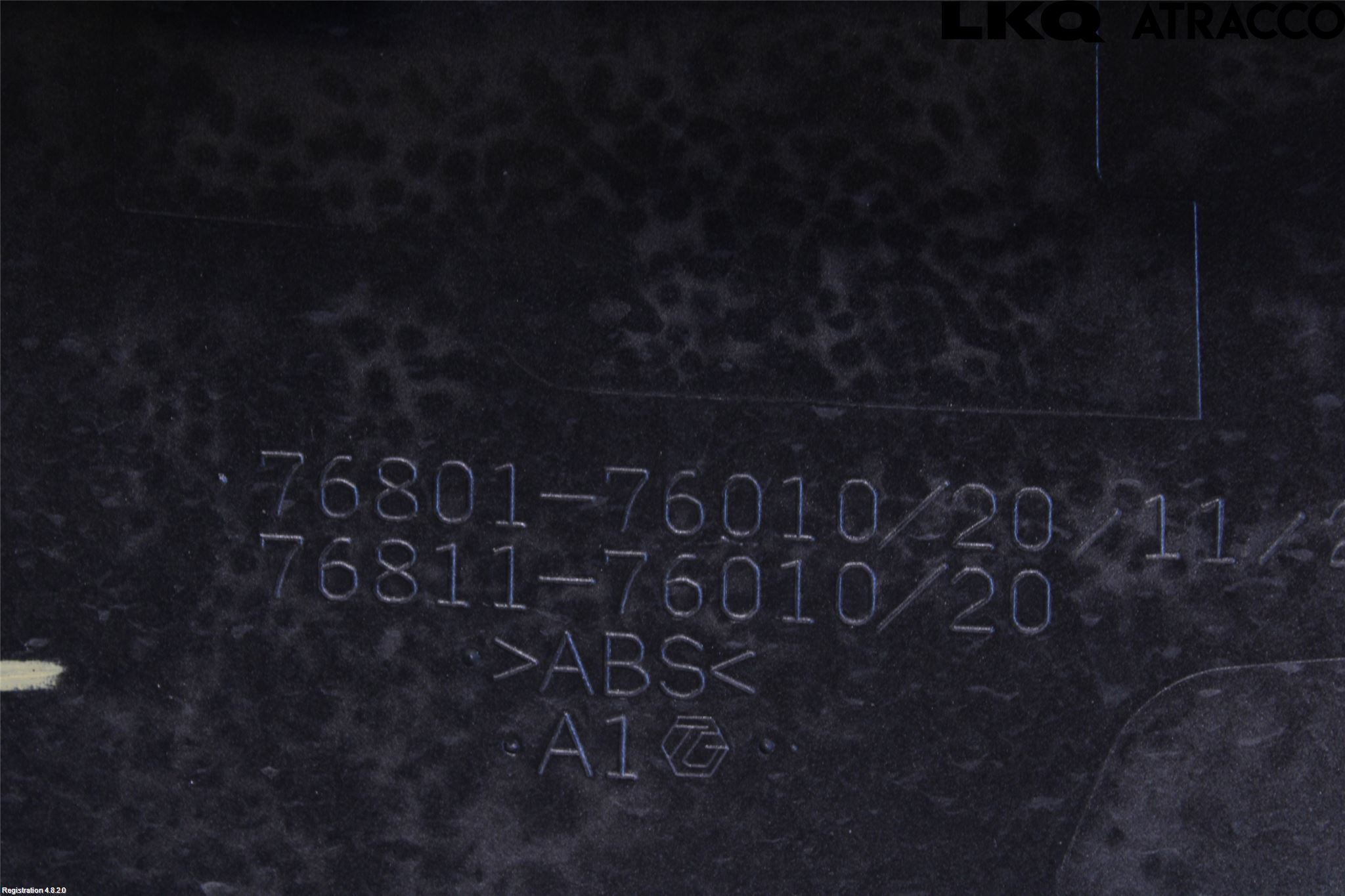 Lexus CT 200h Refleksplate - Skiltplate