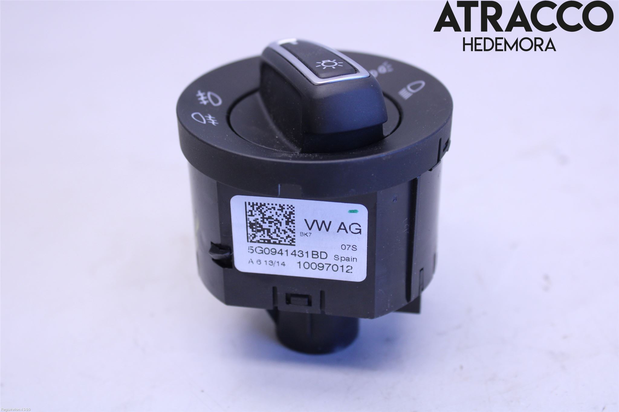 Volkswagen VW GOLF / E-GOLF VII 13-20 Bryter Hovedlys