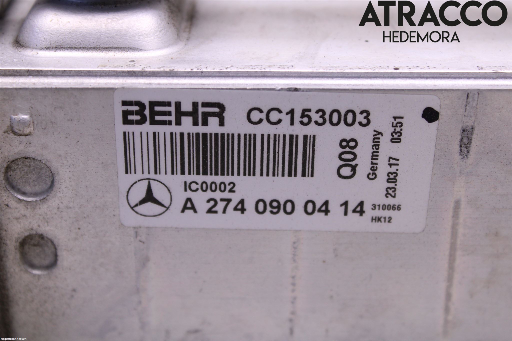 Mercedes-Benz MB E-KLASS (W213) 16-23 Intercooler Radiator