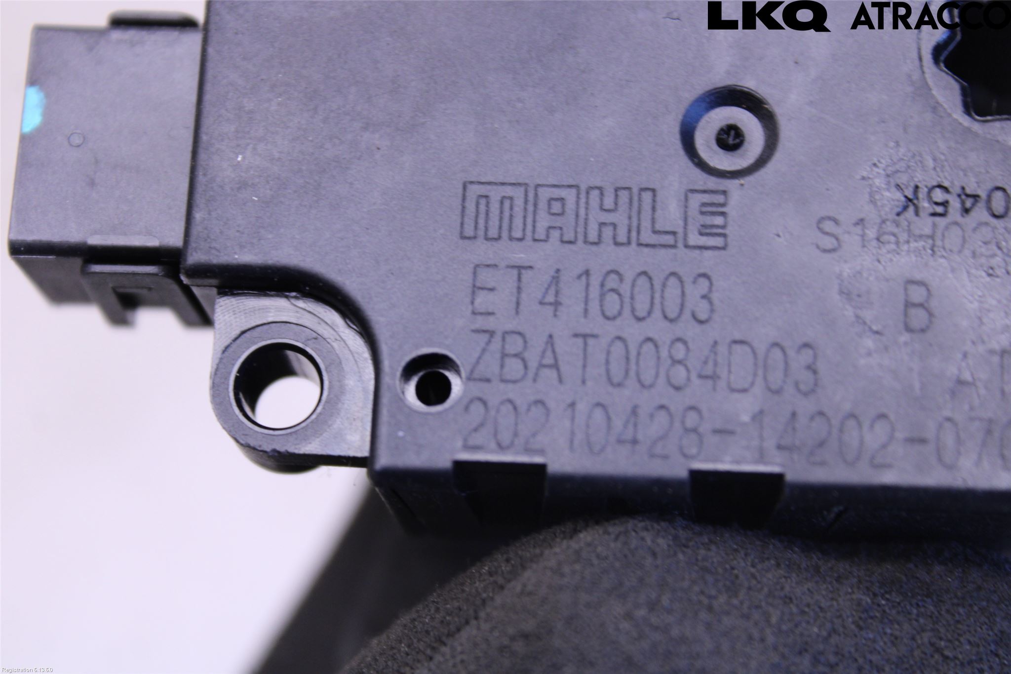 Audi E-TRON, S GE 19- Varme Ac Regulerings Motor