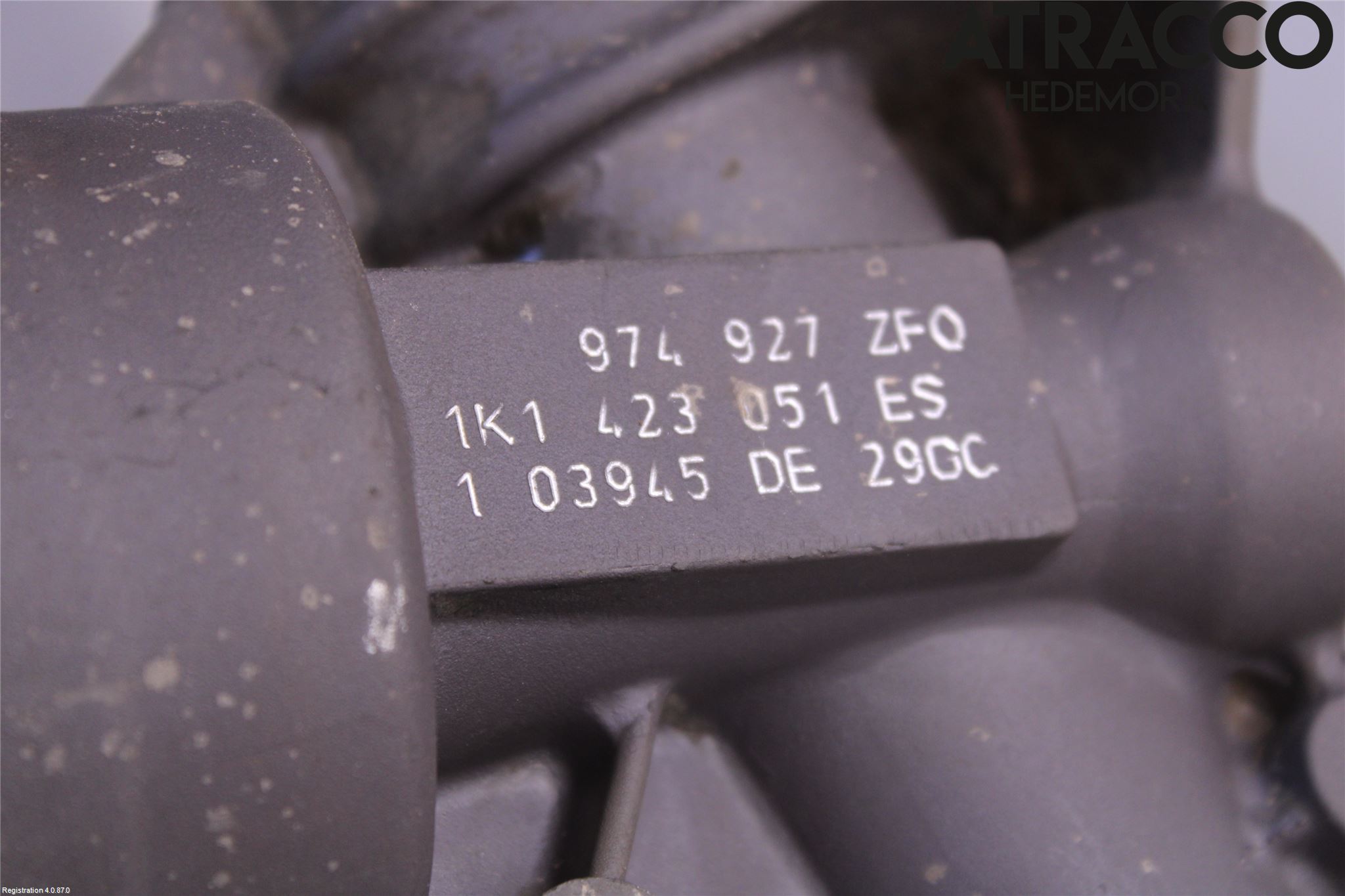 Volkswagen VW GOLF VI 09-13 Servo Snekke - Tannstang