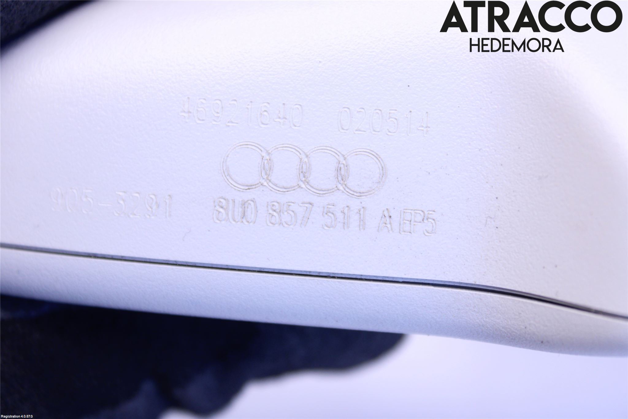 Audi A3/S3 8V 13-20 Speil Innvendig