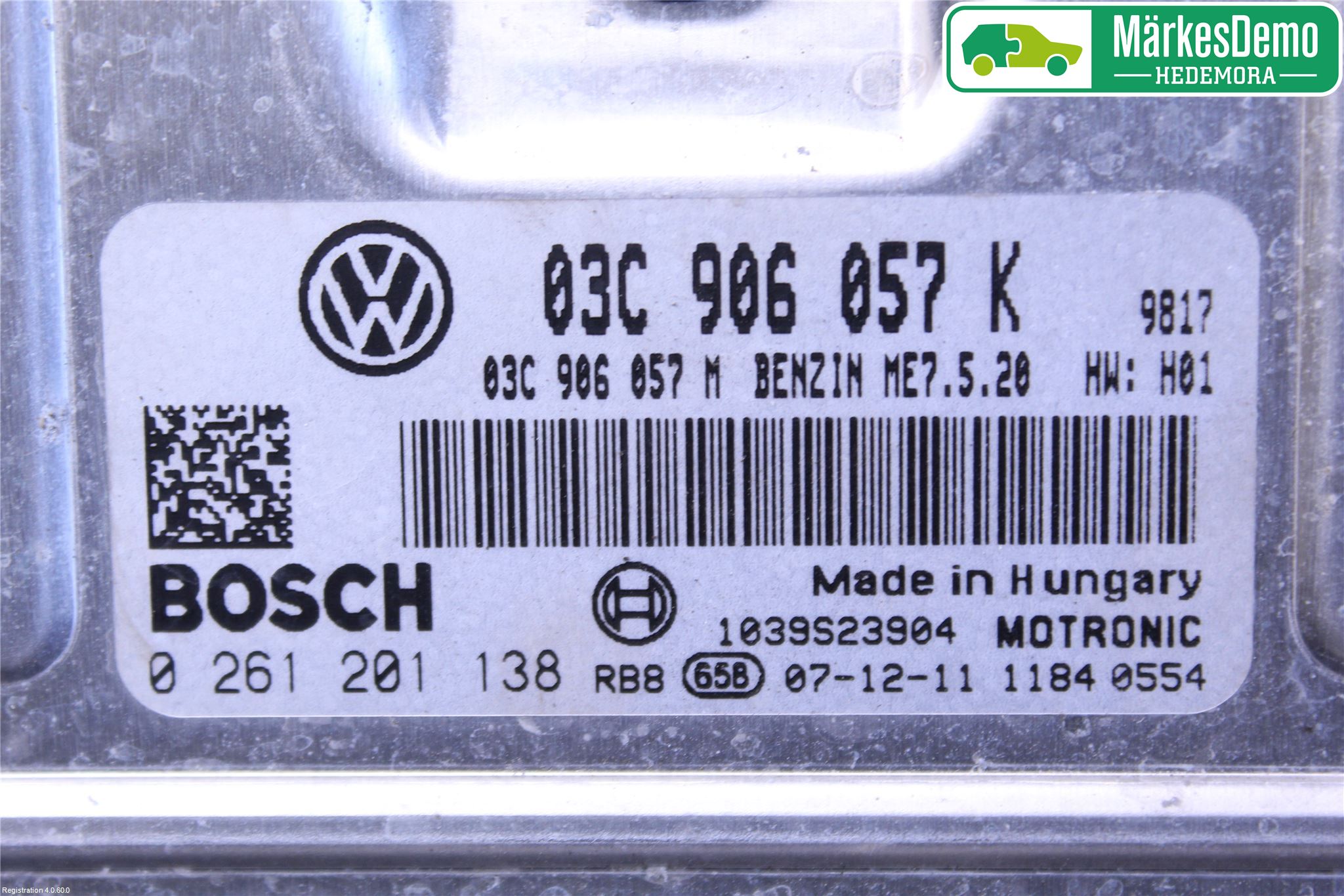 Skoda FABIA 07-14 Styreenhet Innsprøytning