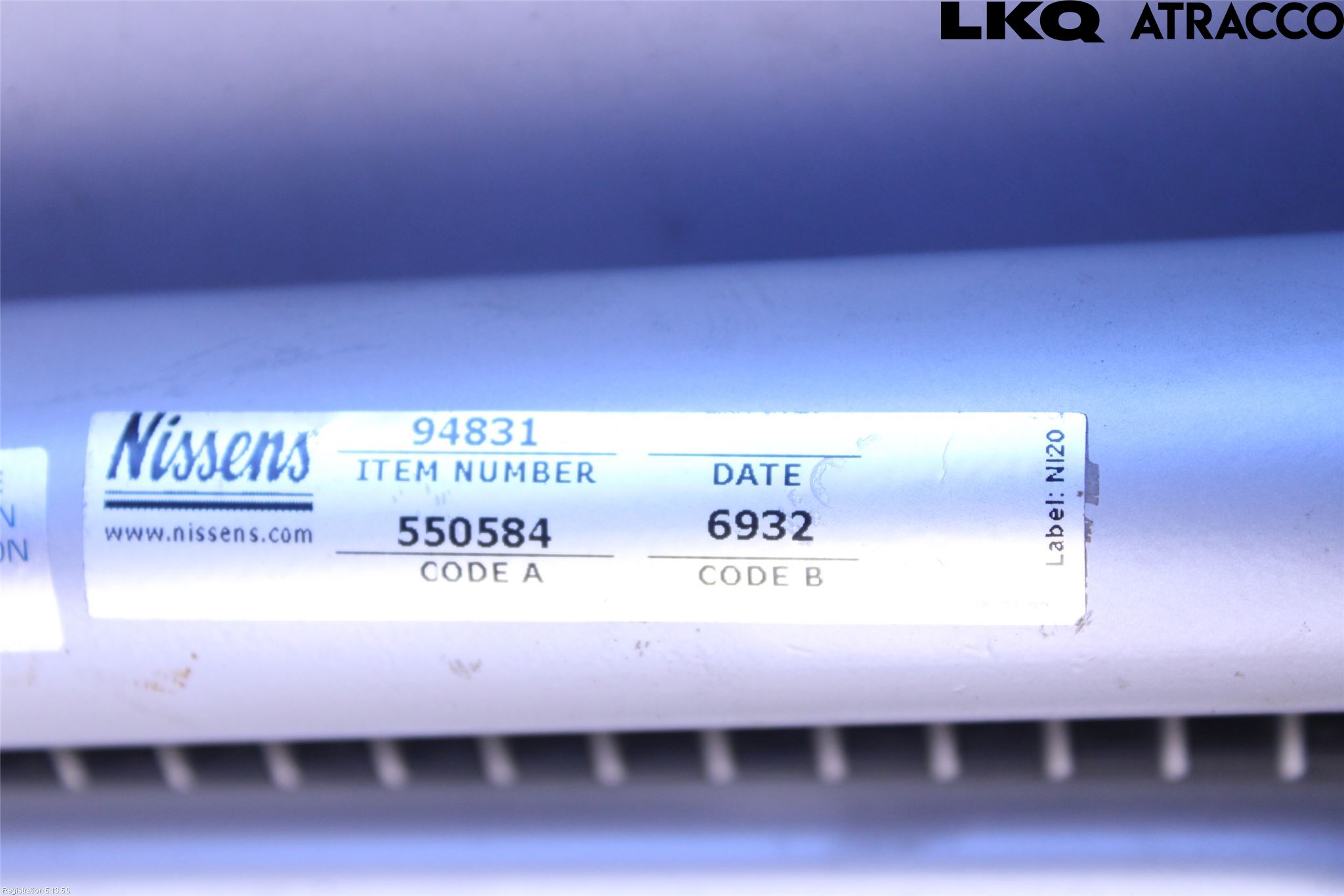 Volkswagen VW PASSAT 11-14 Varme Ac Kondenser-Kjøler