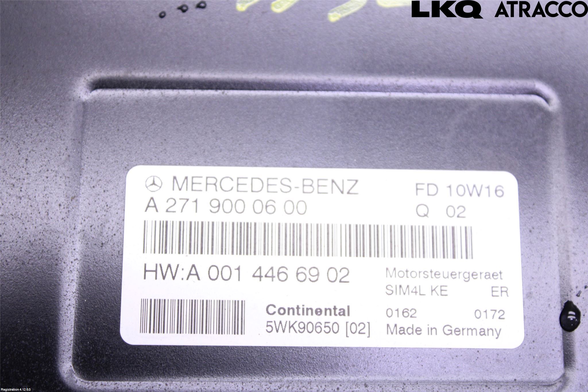 Mercedes-Benz MB CLC-KLASS (CL203) 08-11 Styreenhet Innsprøytning