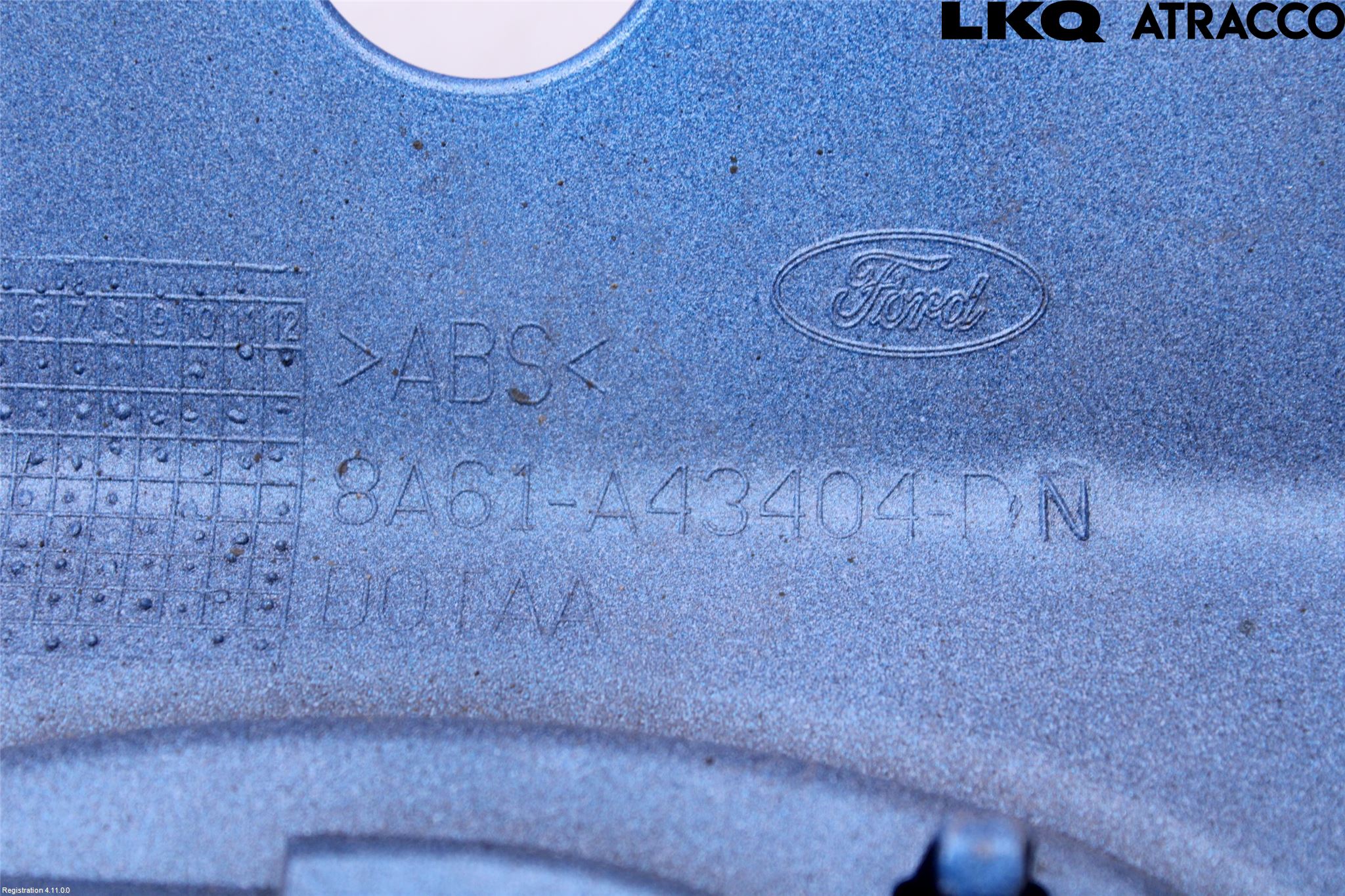 Ford FIESTA 13-17 List Bak-Bakluke