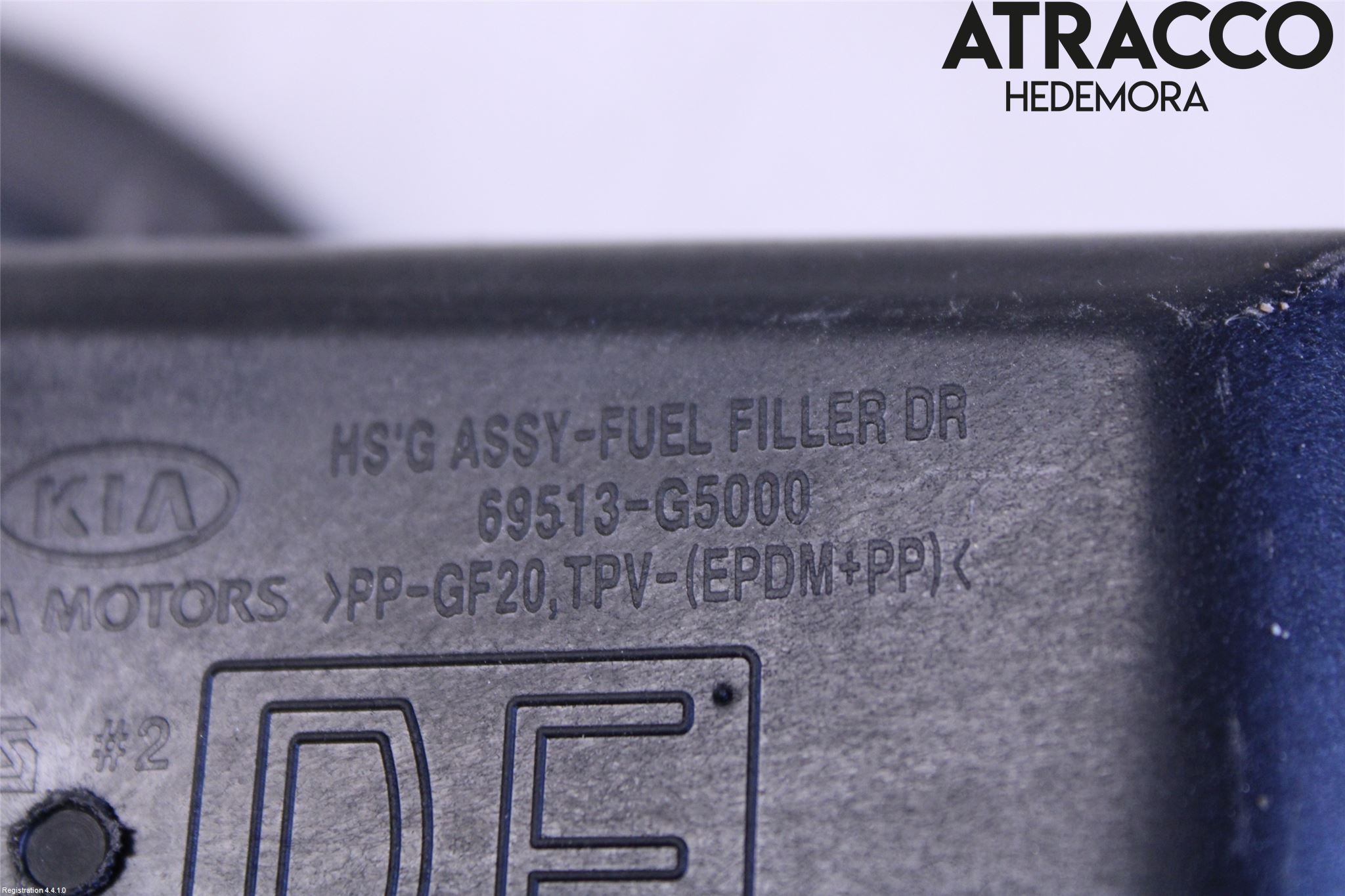 Kia NIRO (DE) 17-22 Drivstoff Tankluke