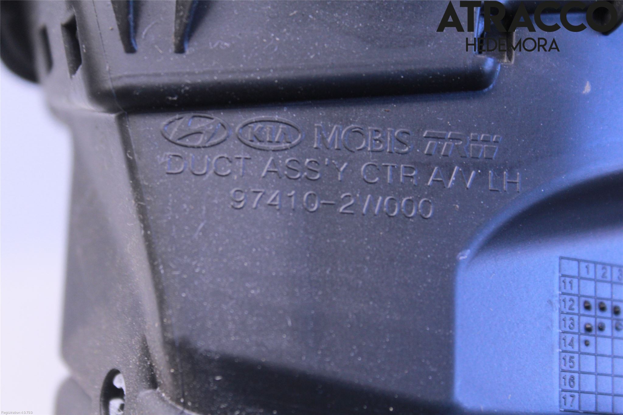 Hyundai SANTA FE 13-18 Dashbord Kanal - Dyse