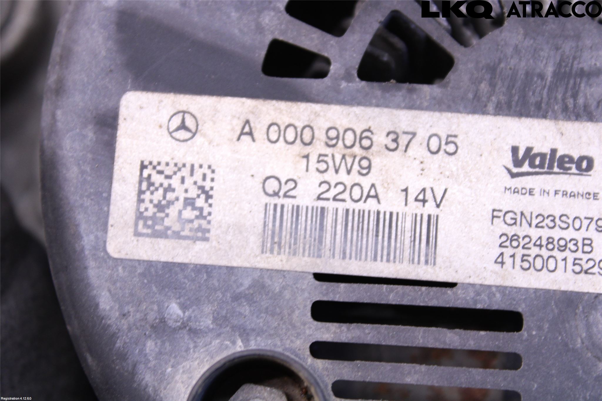 Mercedes-Benz MB E-KLASS (W212) 09-16 Dynamo