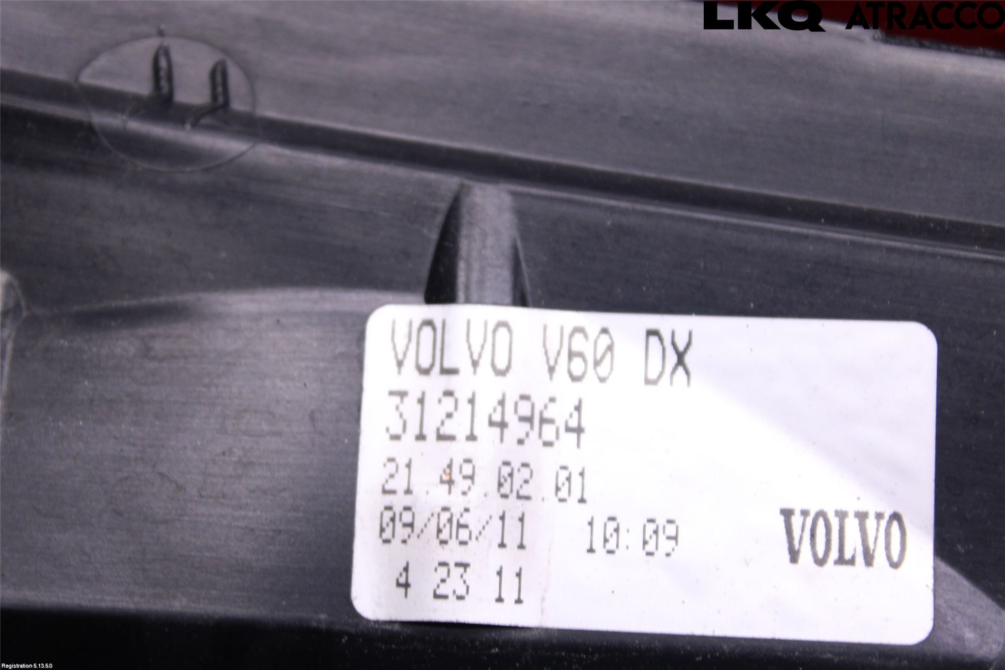 Volvo V60 11-13 Baklykt Høyre