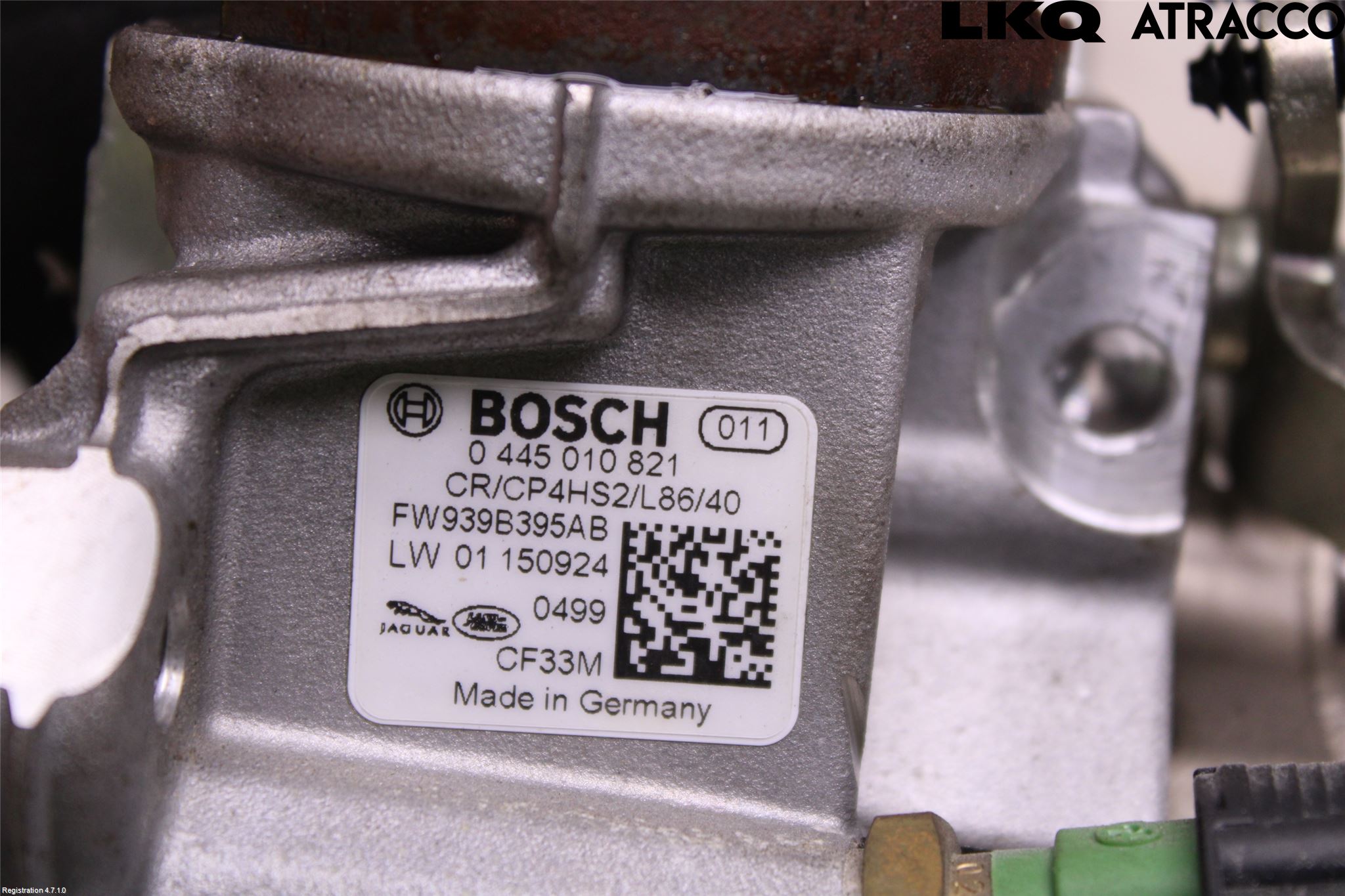 Landrover RANGE ROVER SPORT (L494) 14-22 Drivstoff Dieselpumpe Hoved