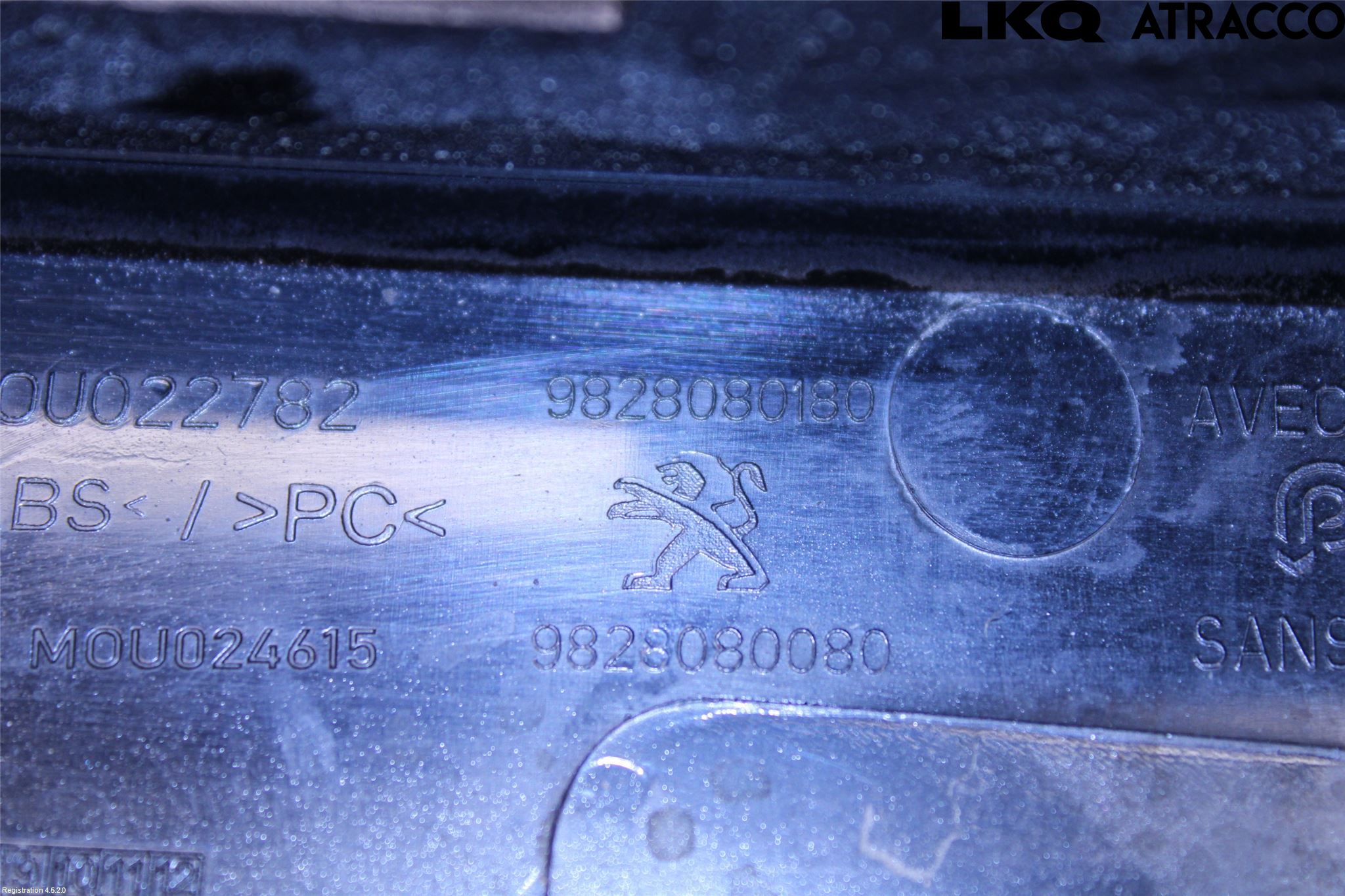 Peugeot 2008/E-2008 20- List Bak-Bakluke